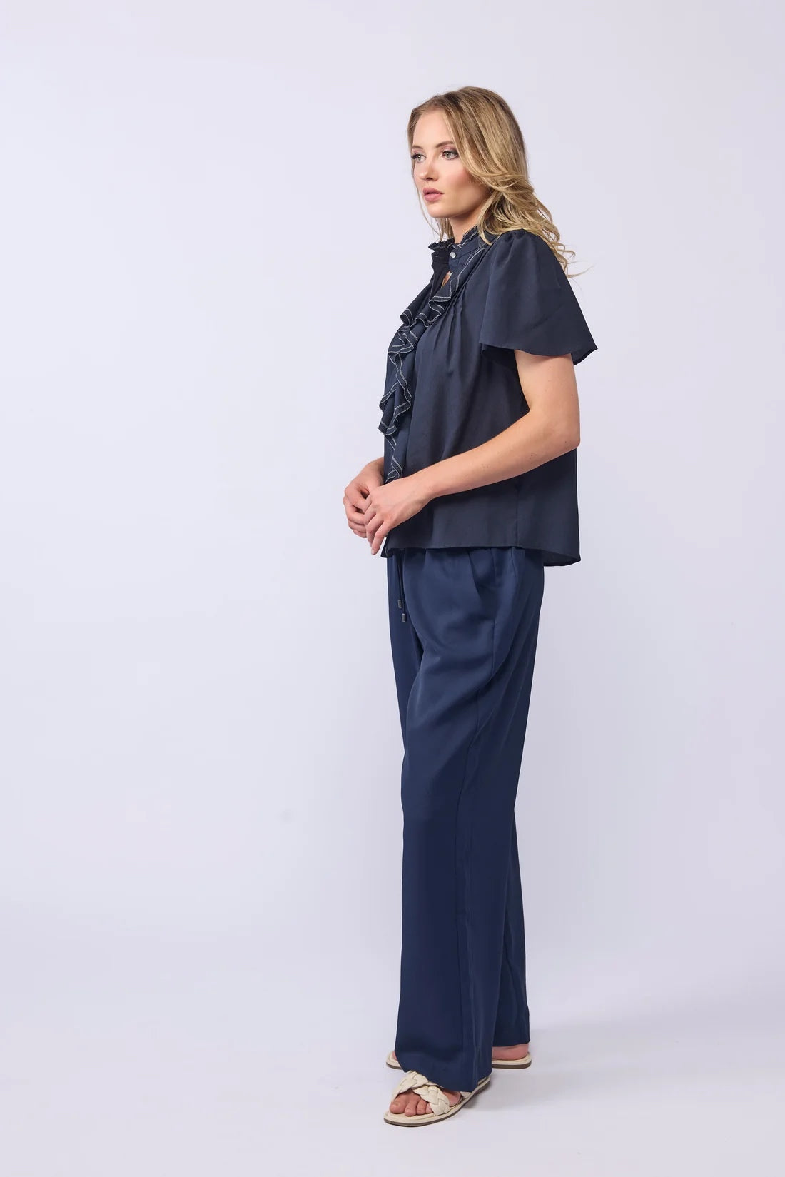 Cassie Blouse - Ink