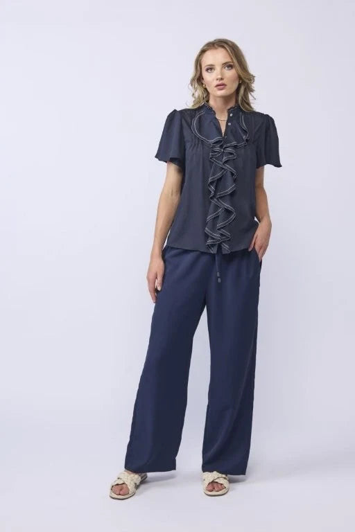 Cassie Blouse - Ink