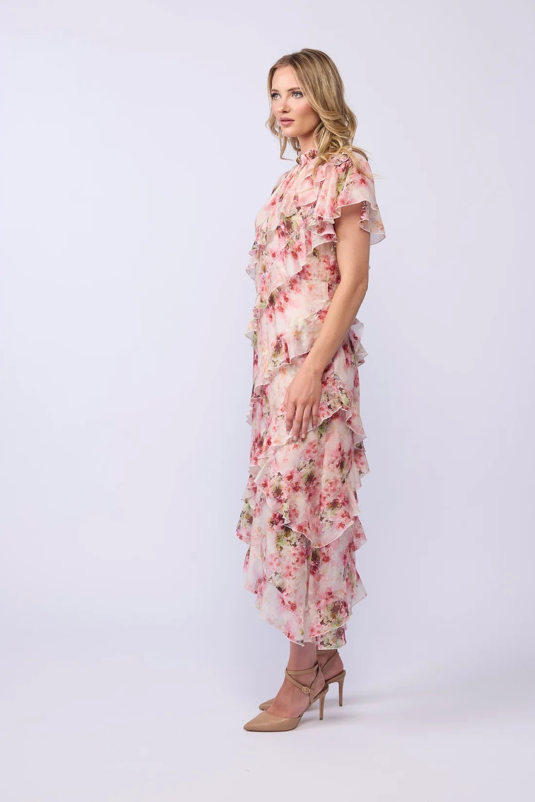 Freda Dress - Carnation