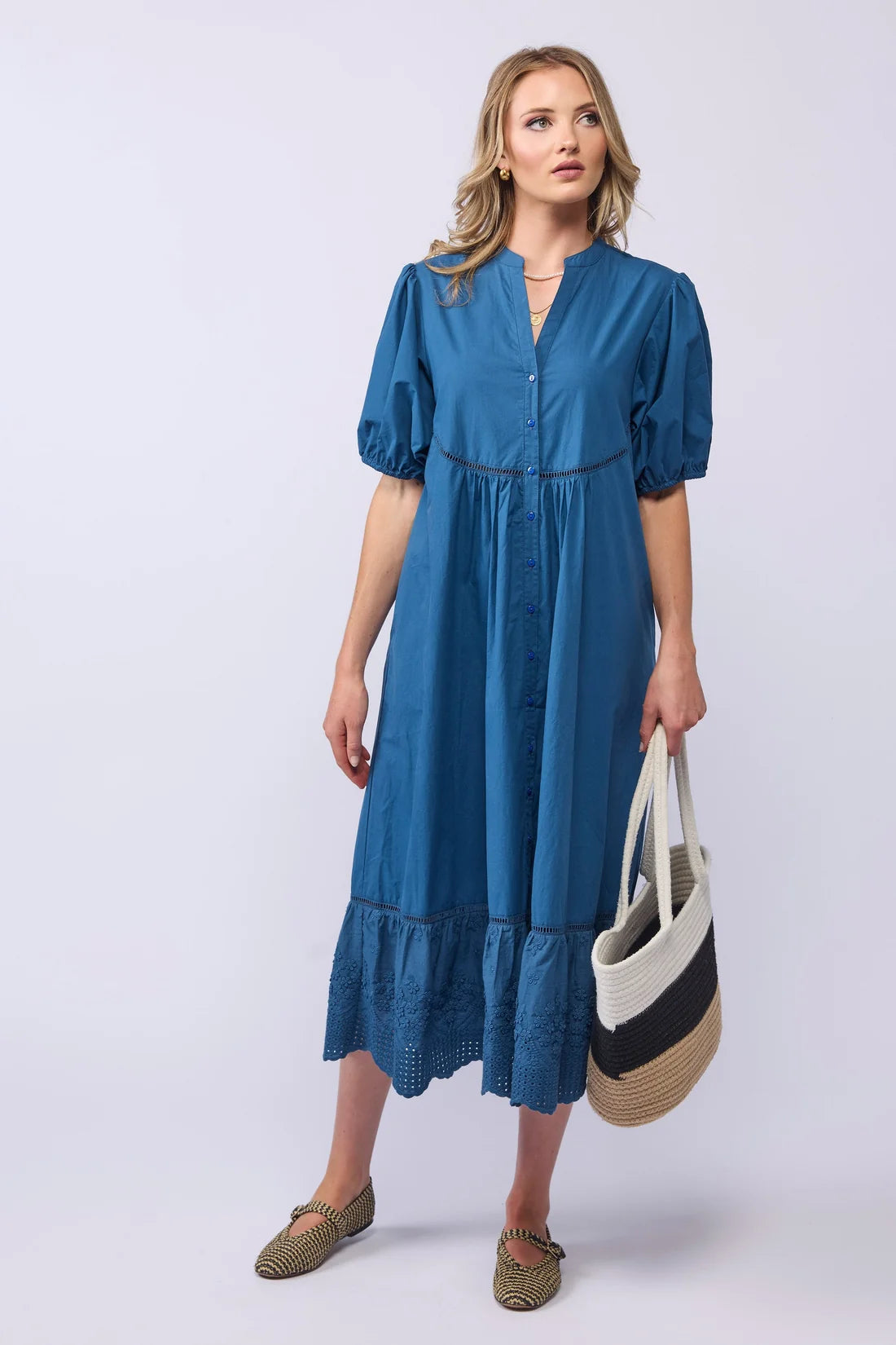 Josephine Dress - Marine