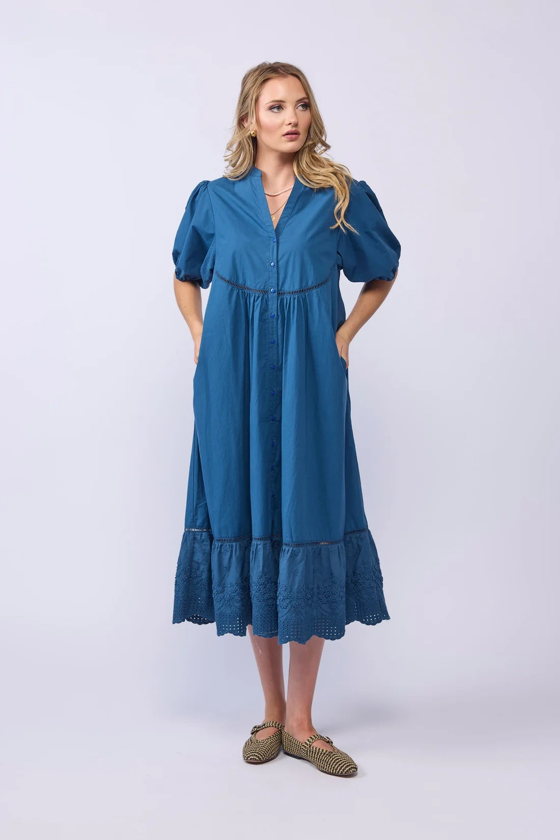 Josephine Dress - Marine