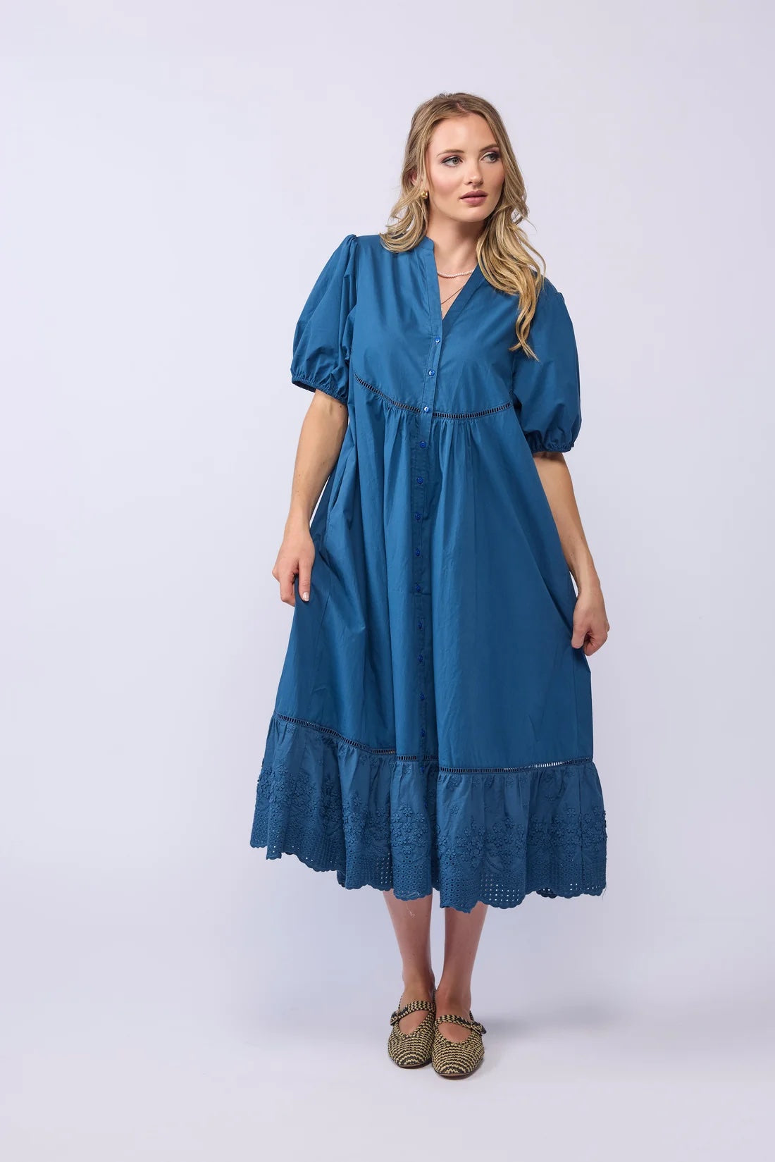 Josephine Dress - Marine