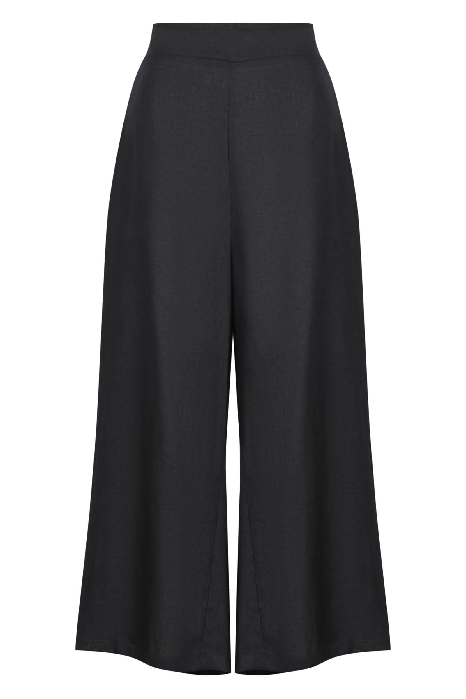 Studio Crop Pant Ebony