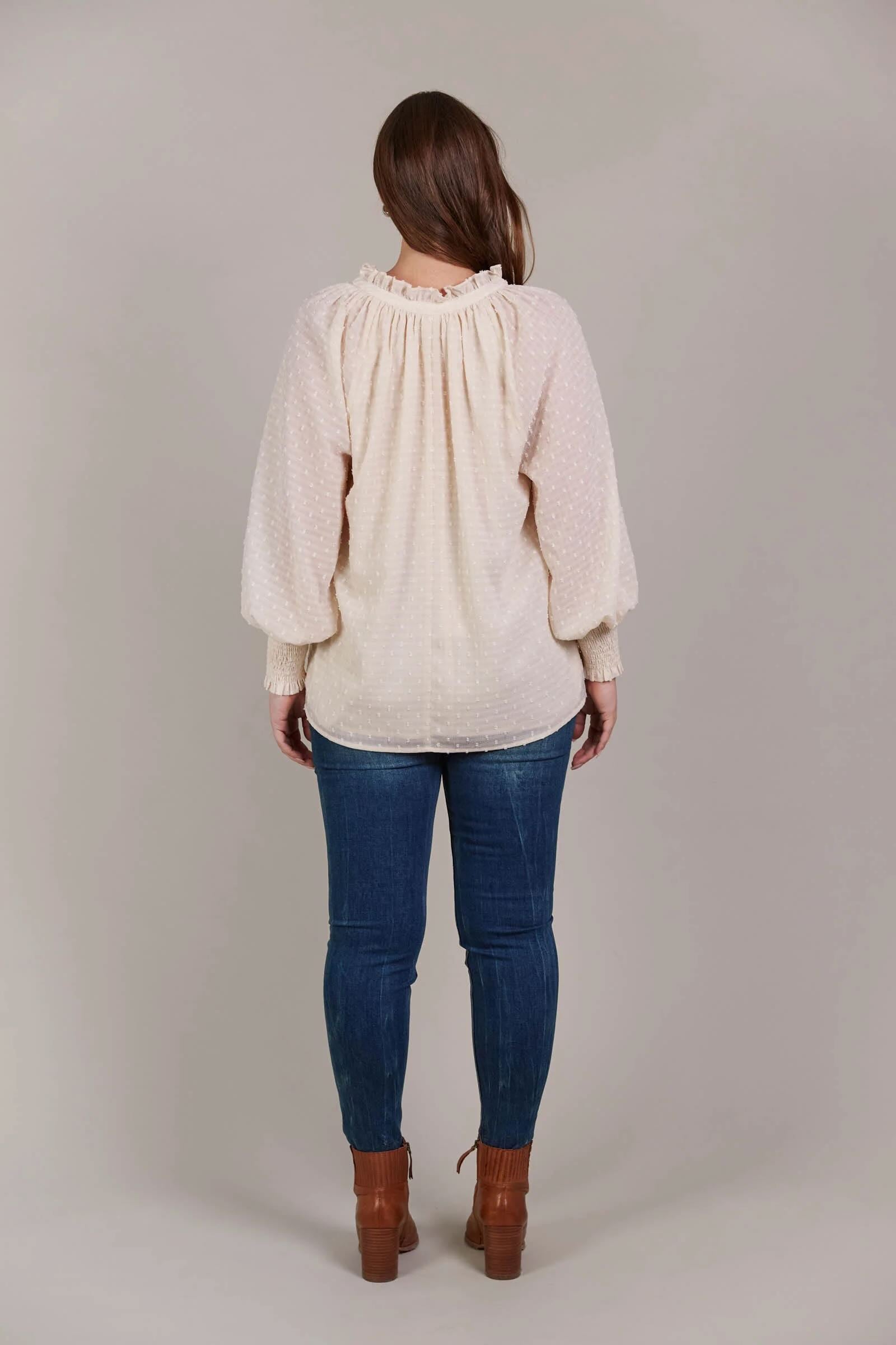 Ayana Blouse - Ecru