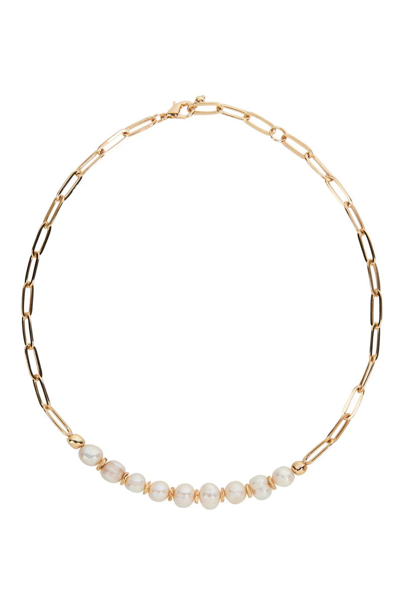 Ivy Necklace - Pearl