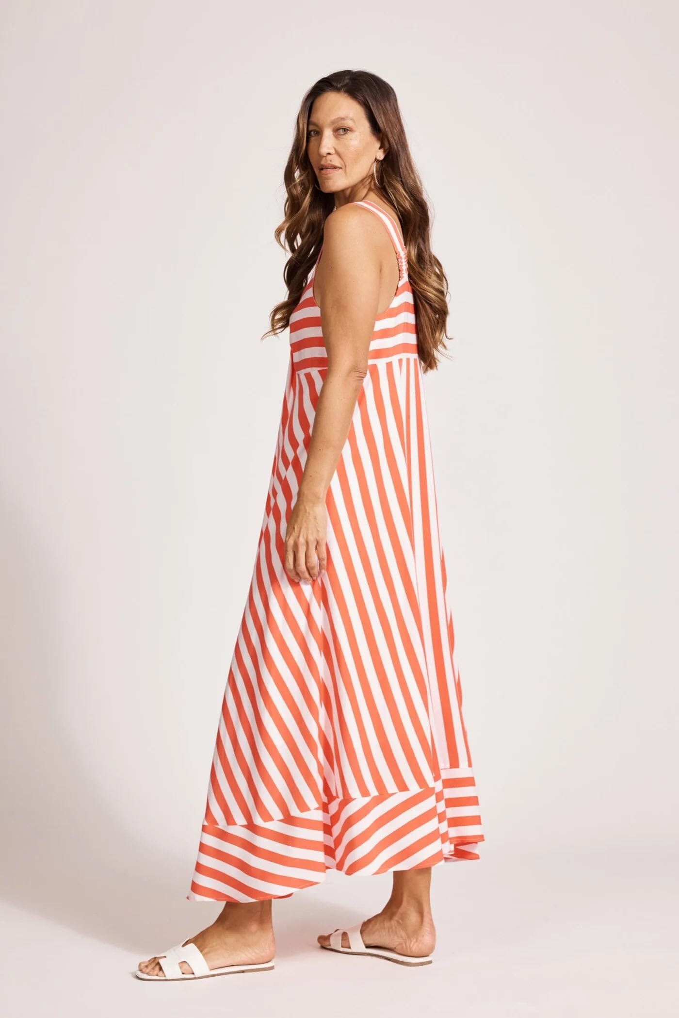 Treville Stripe Tank Maxi Dress