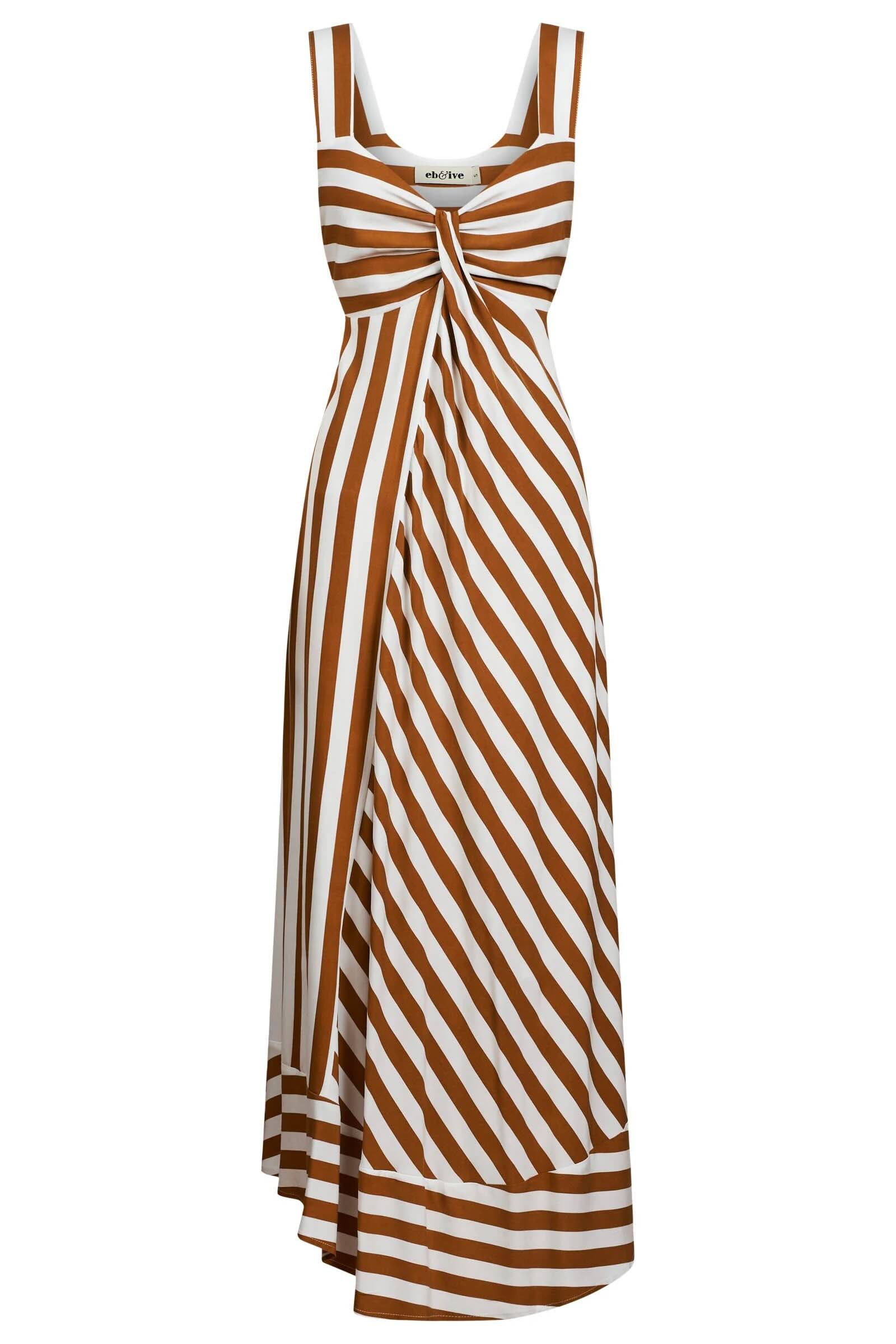 Treville Stripe Tank Maxi Dress