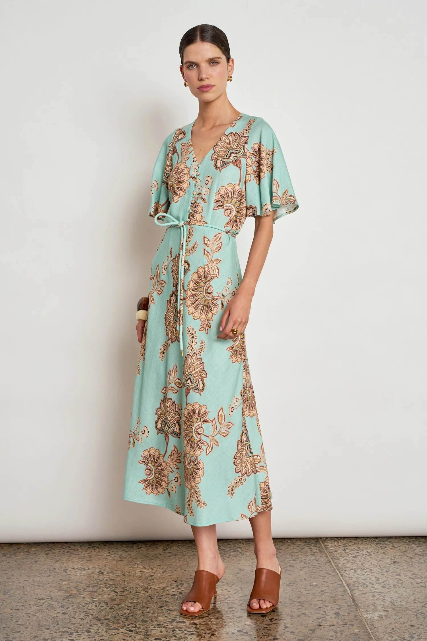 Premier Dress - Mint Kgari