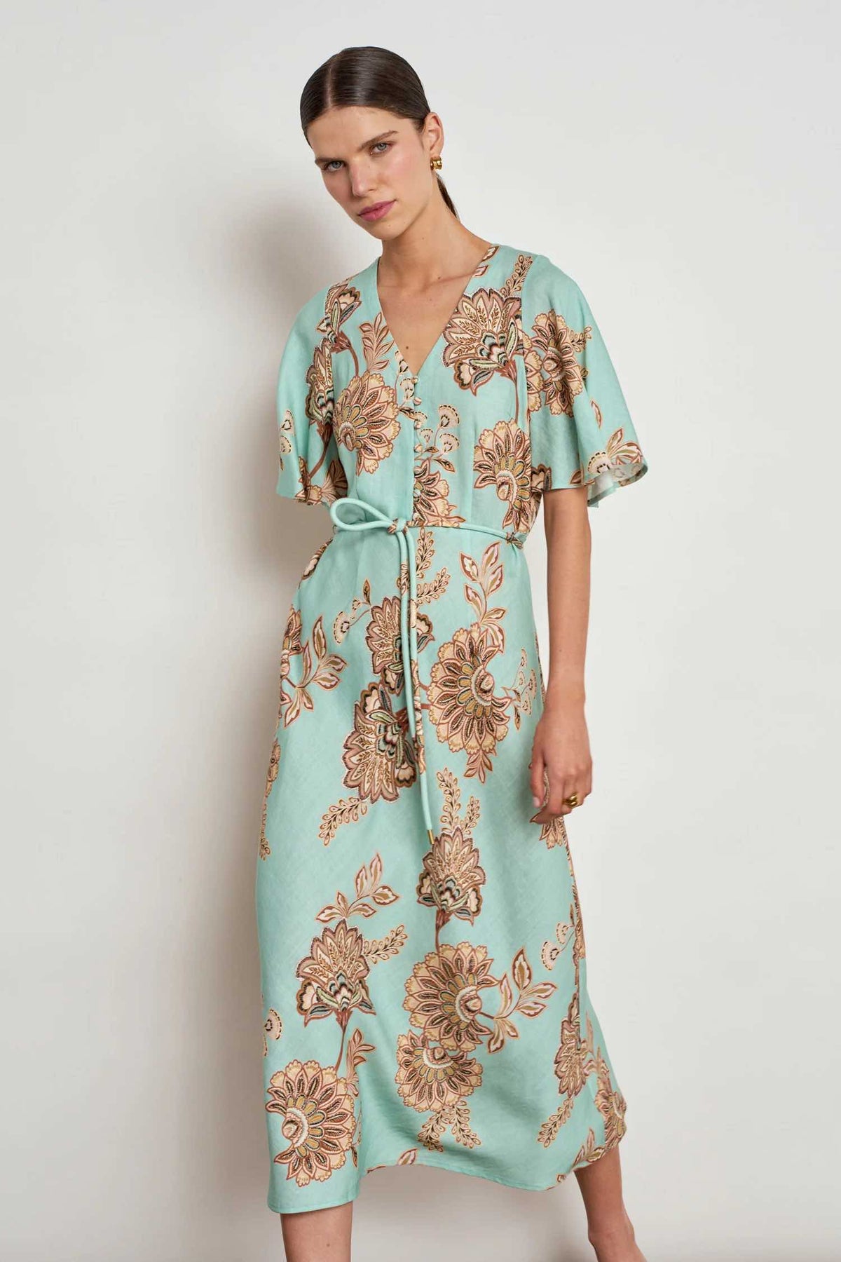 Premier Dress - Mint Kgari