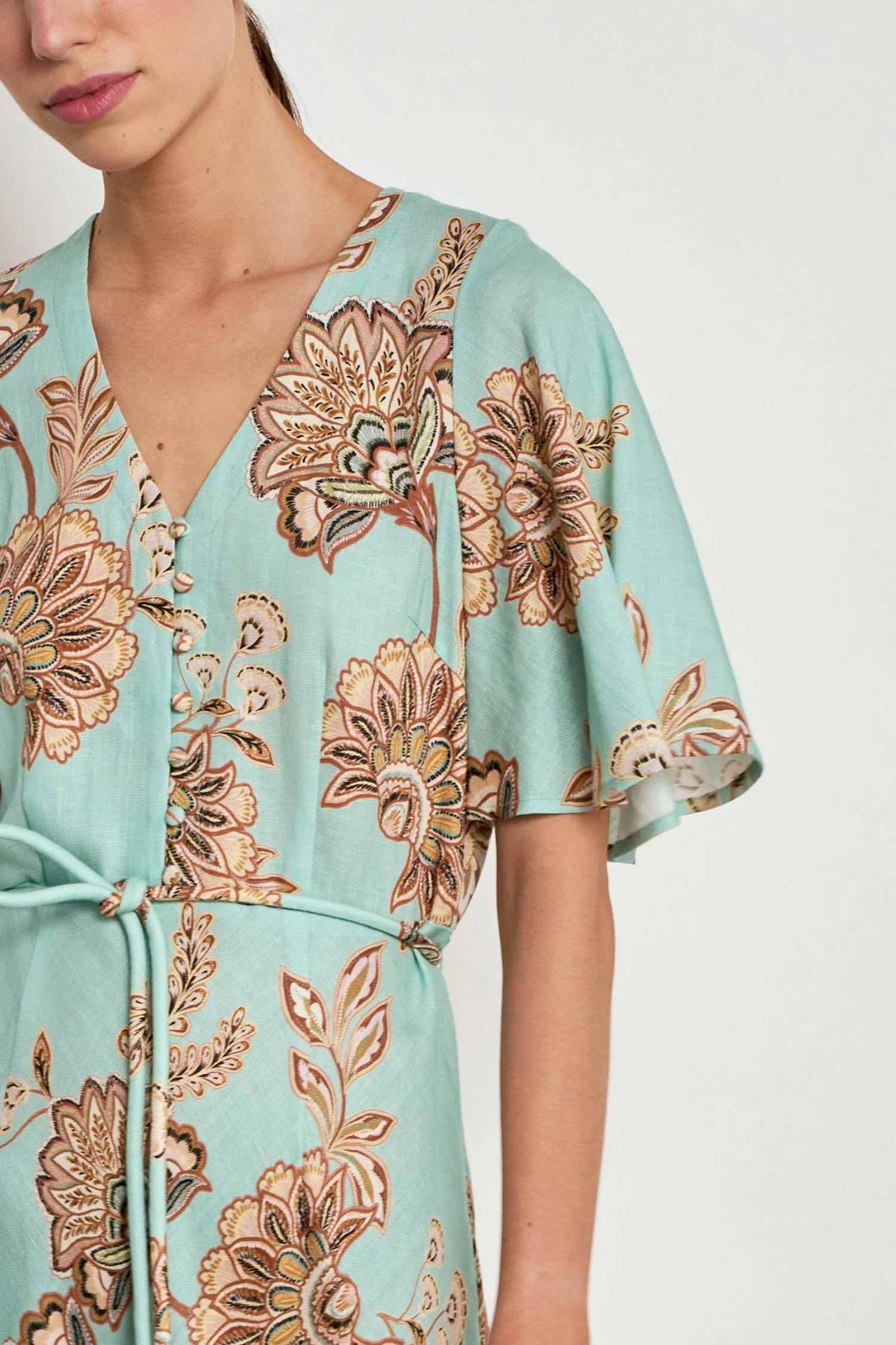 Premier Dress - Mint Kgari