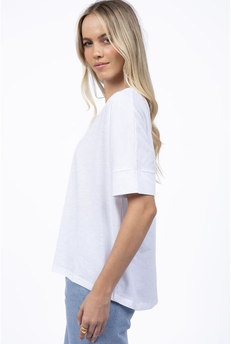 Dippy Tee - White
