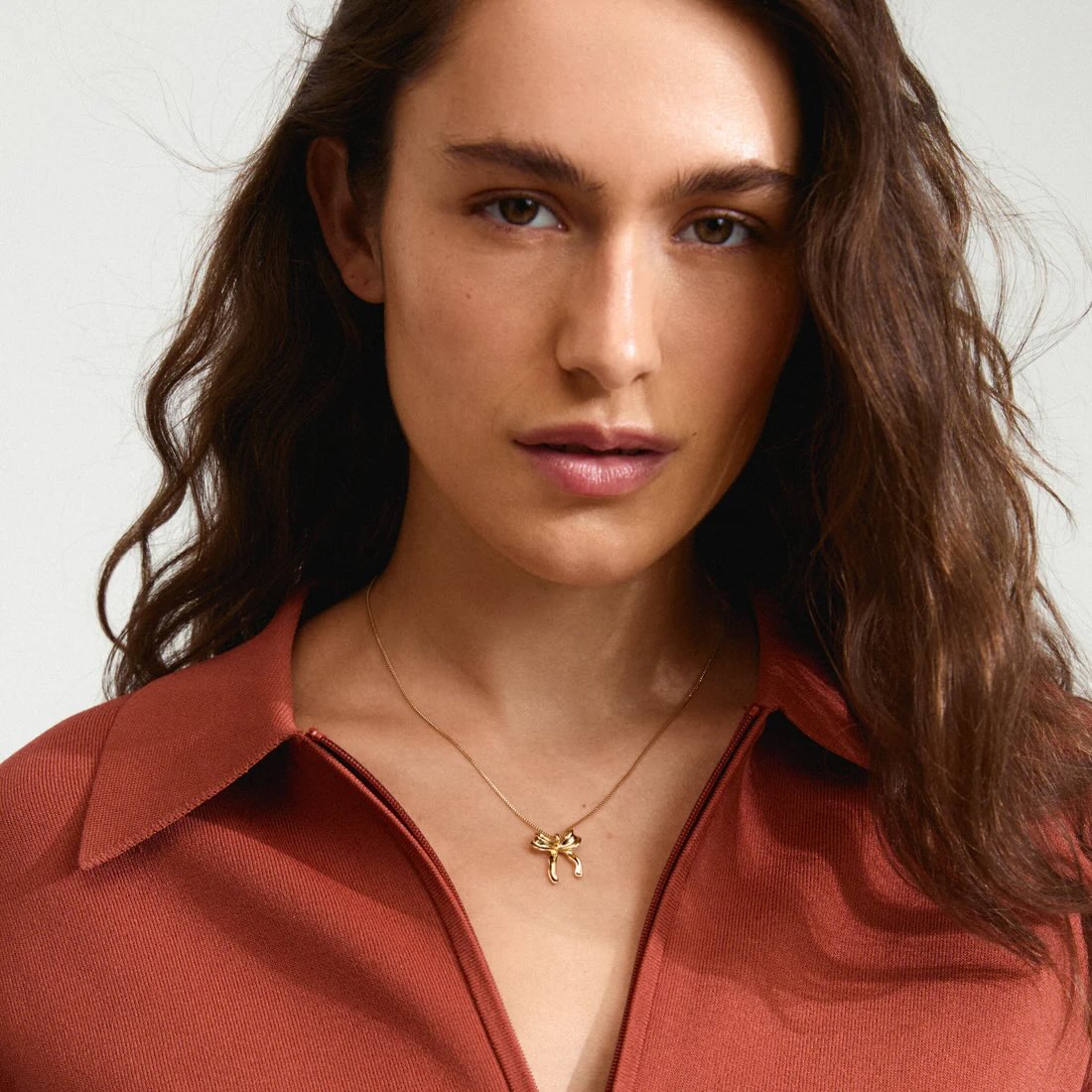 Cassian Recycled Necklace - Gold Plated