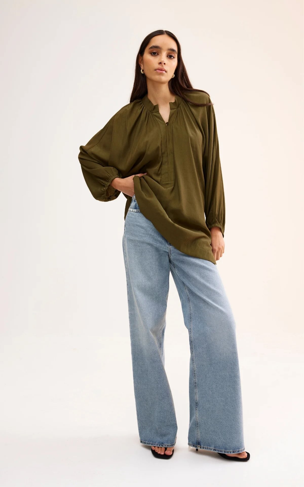 Ally Top - Khaki