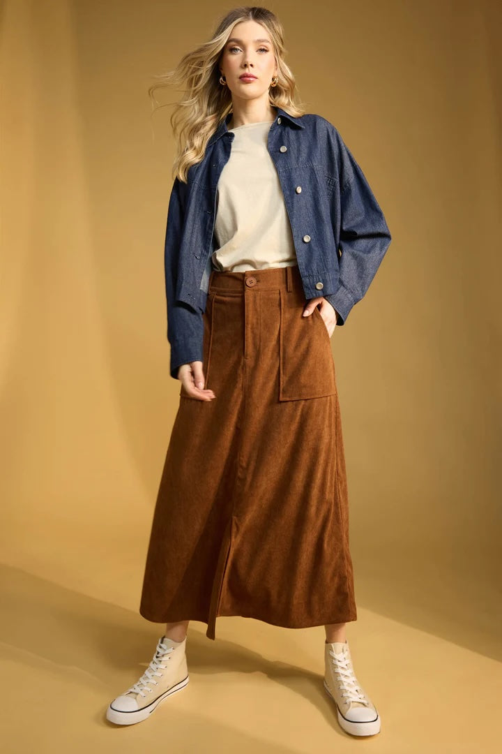 Austin Denim Crop Jacket