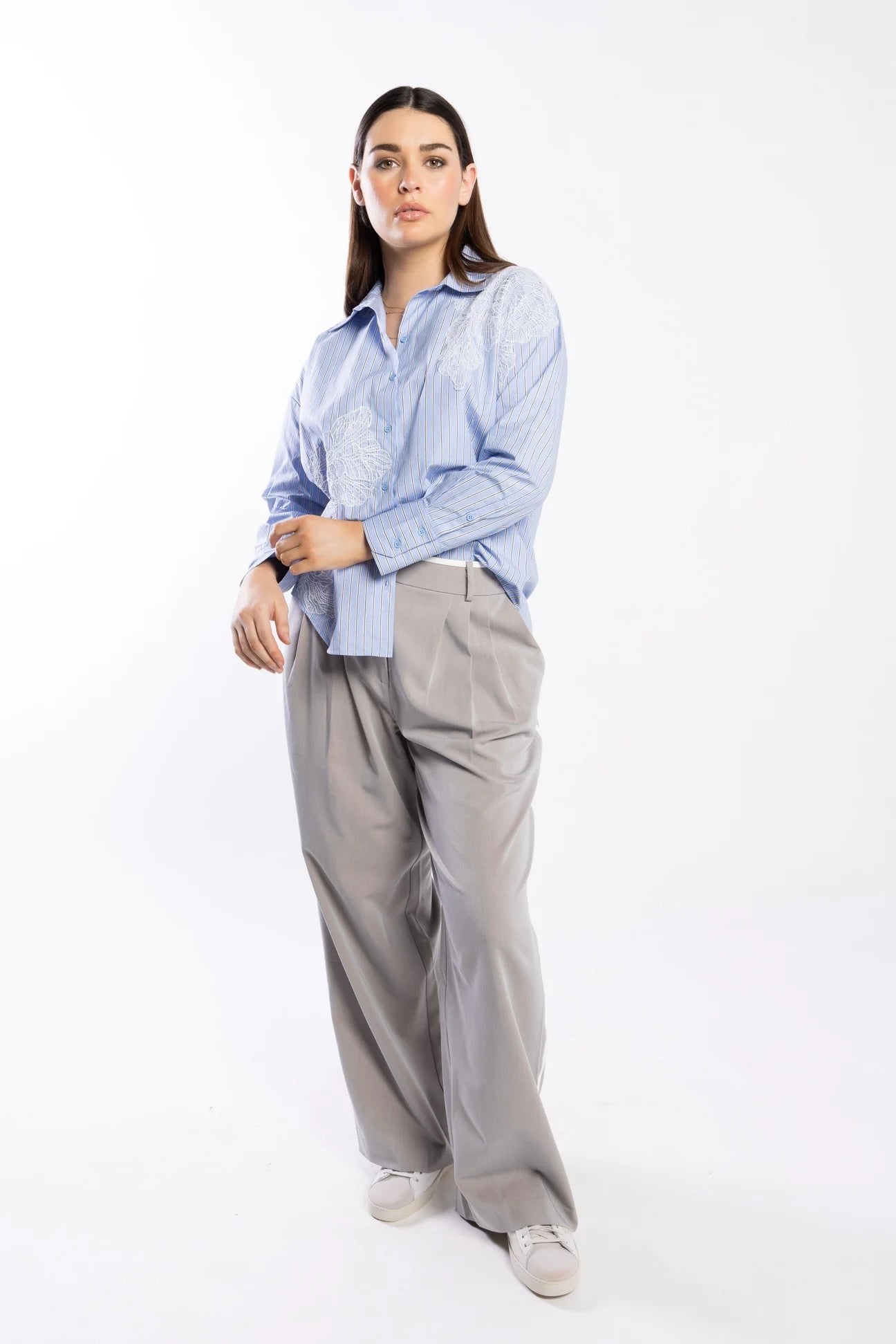 Marianne Shirt - Cornflower