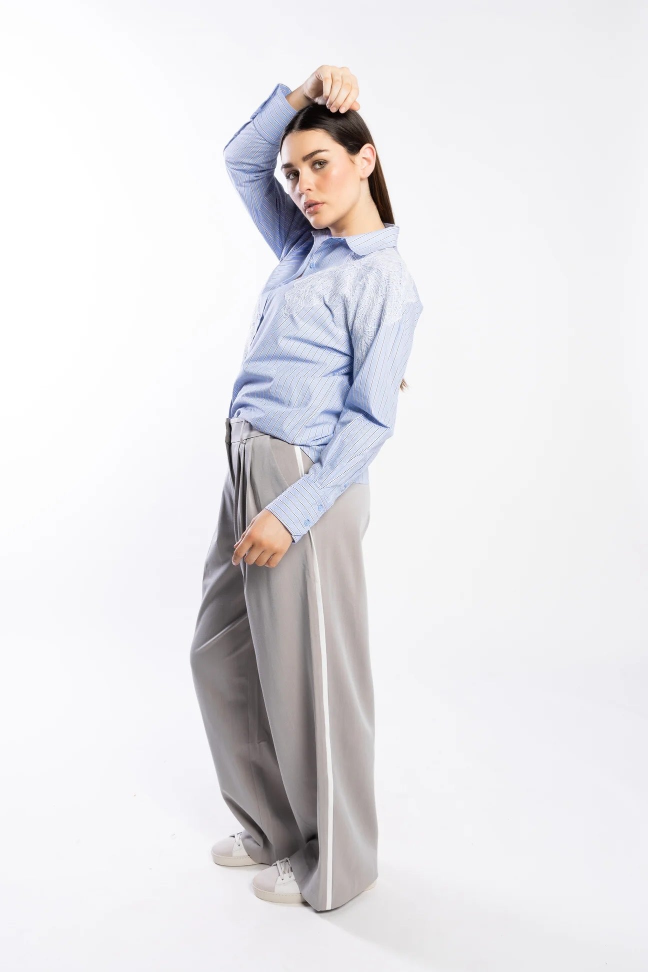 Marianne Shirt - Cornflower