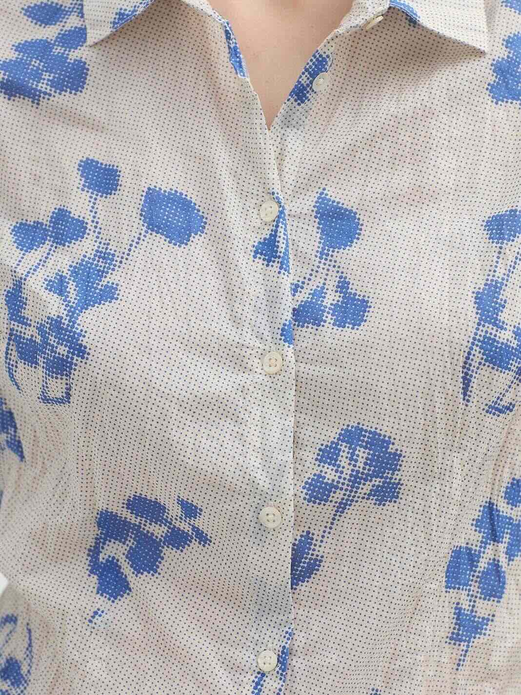 #99 Shirt - Dot Flowers