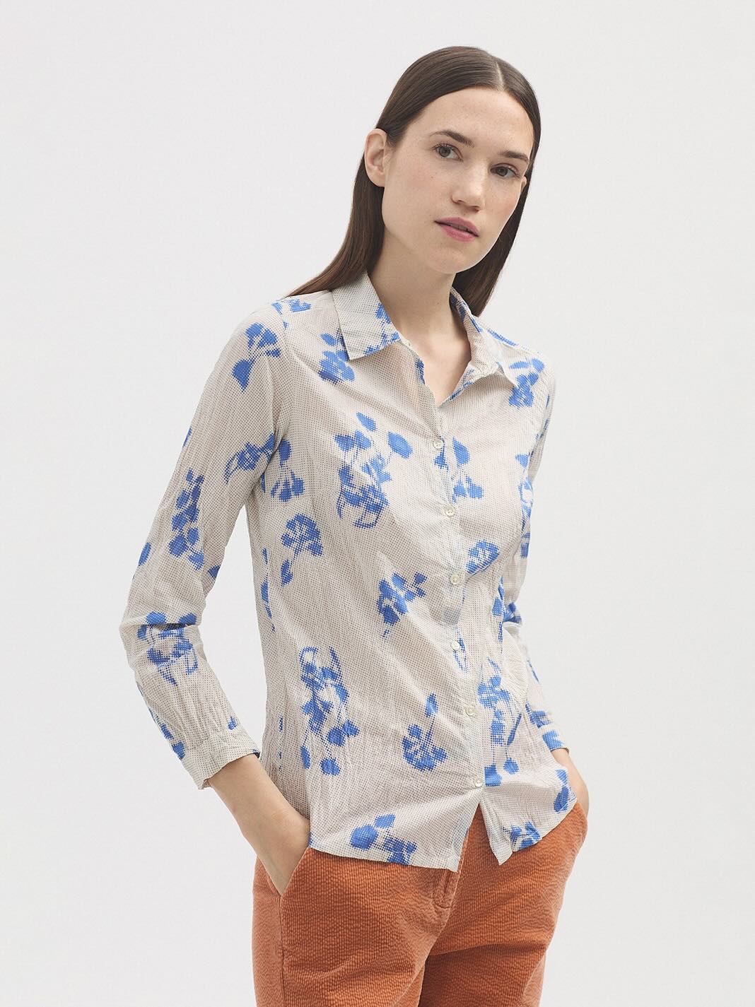 #99 Shirt - Dot Flowers