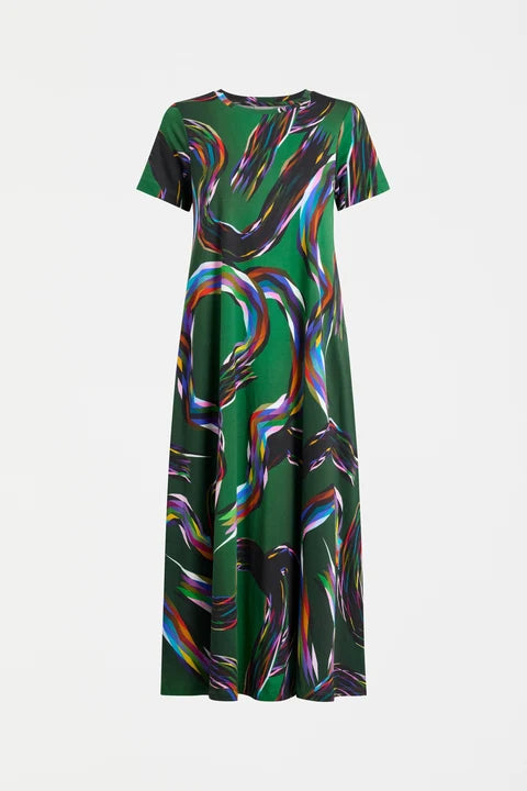Sigel T-Shirt Dress - Facet Print