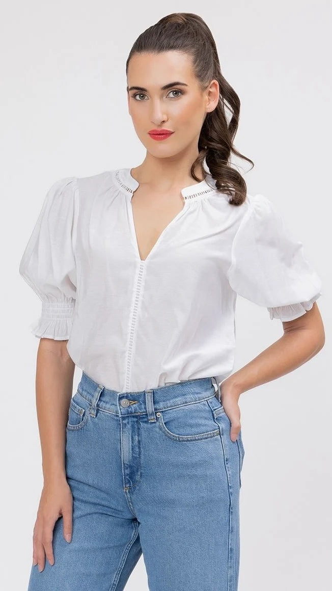 Addyson Top - White