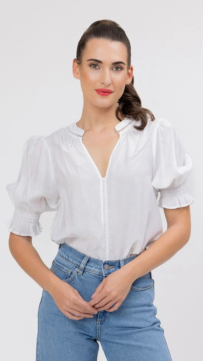 Addyson Top - White