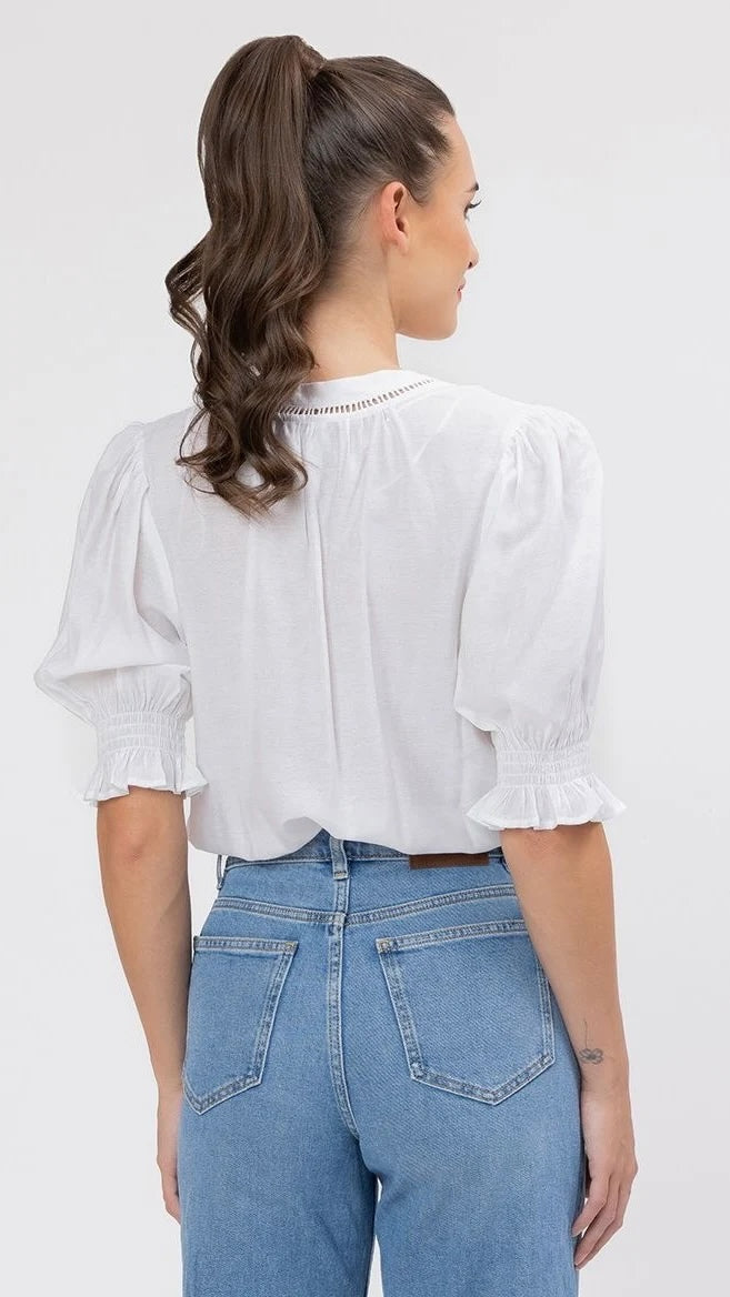 Addyson Top - White