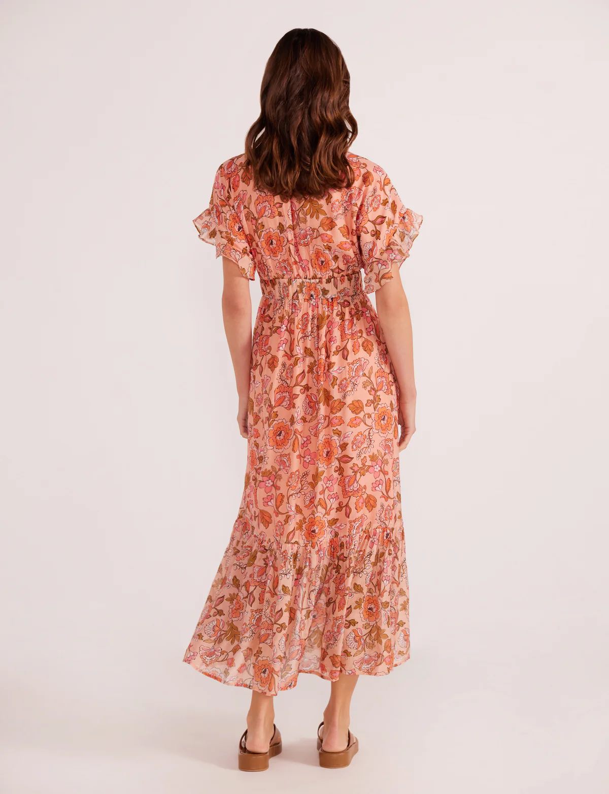 Amelia Button Down Midi Dress