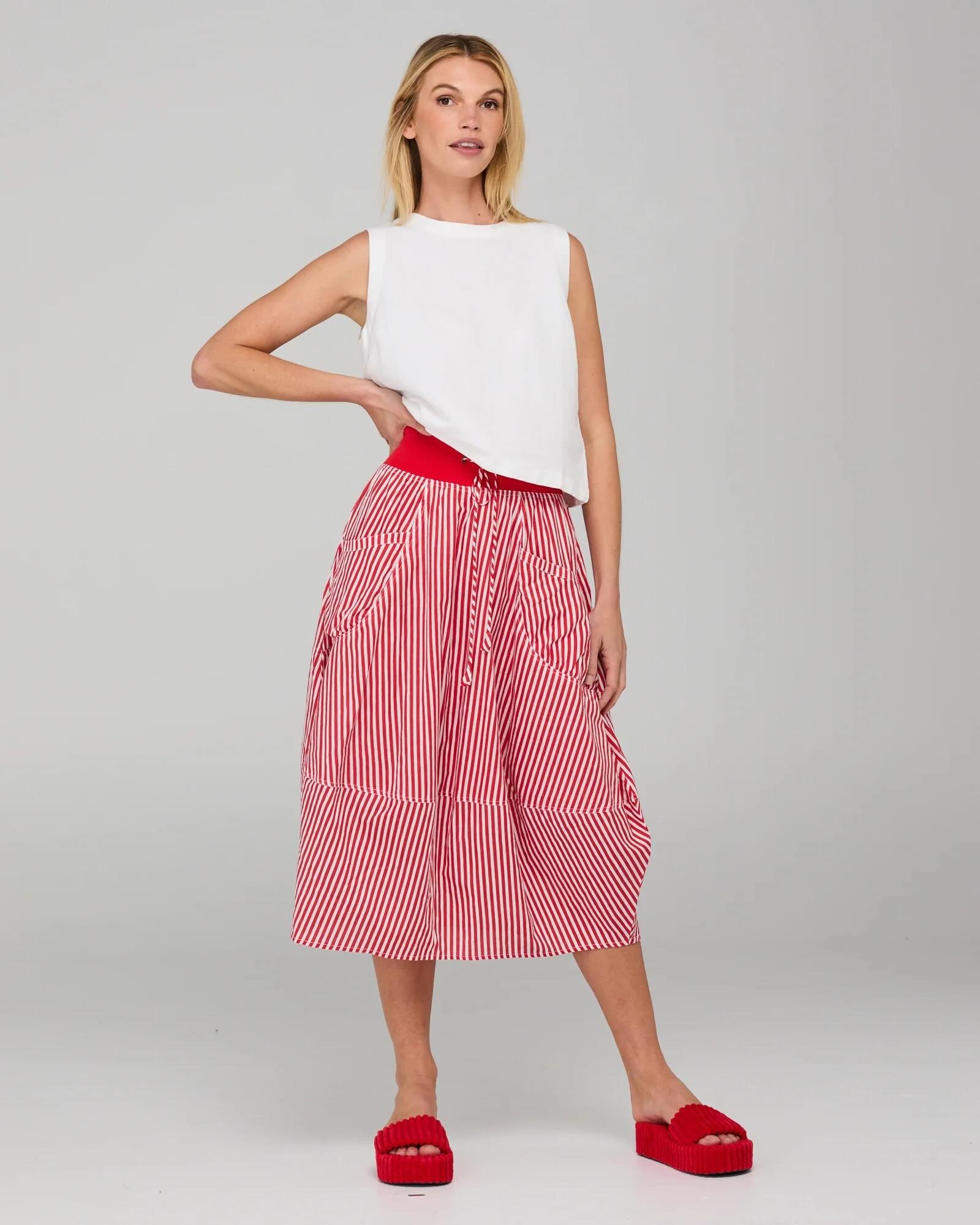 Guru Skirt - Emelia Stripe
