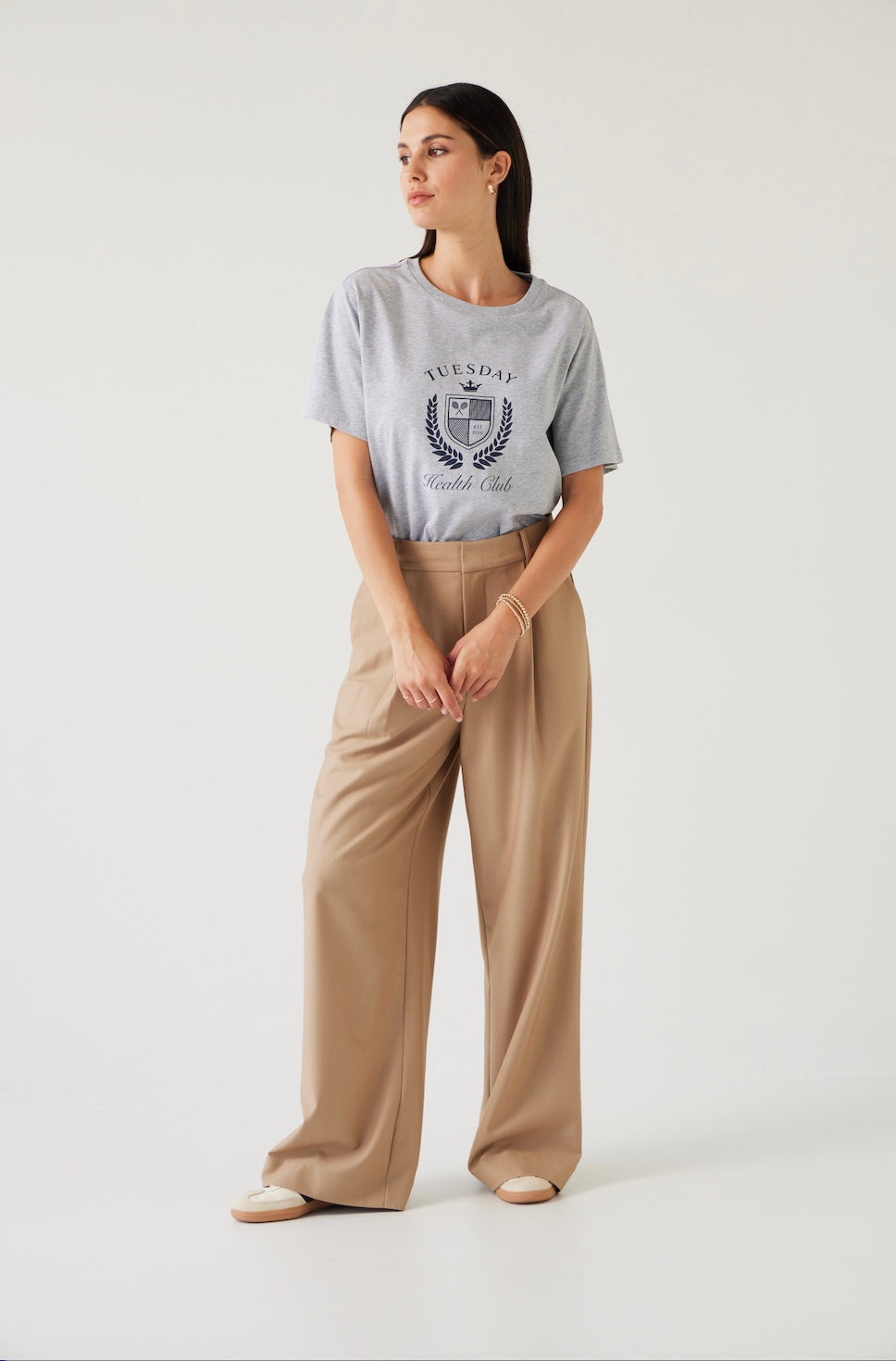 Boyfriend Pant - Sand Beige