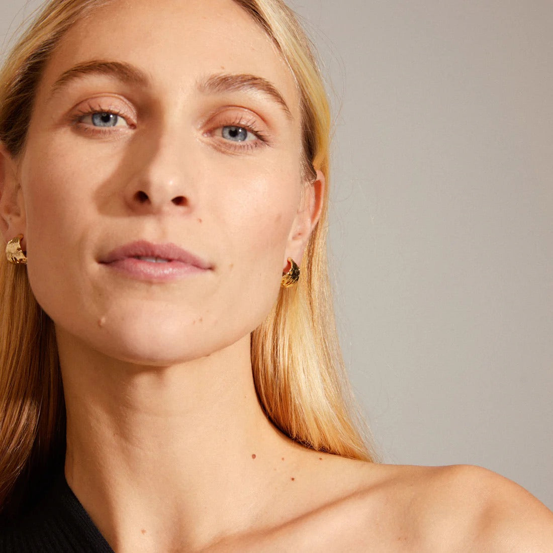 Pilgrim Brenda Recycled Earrings - Gold Plated