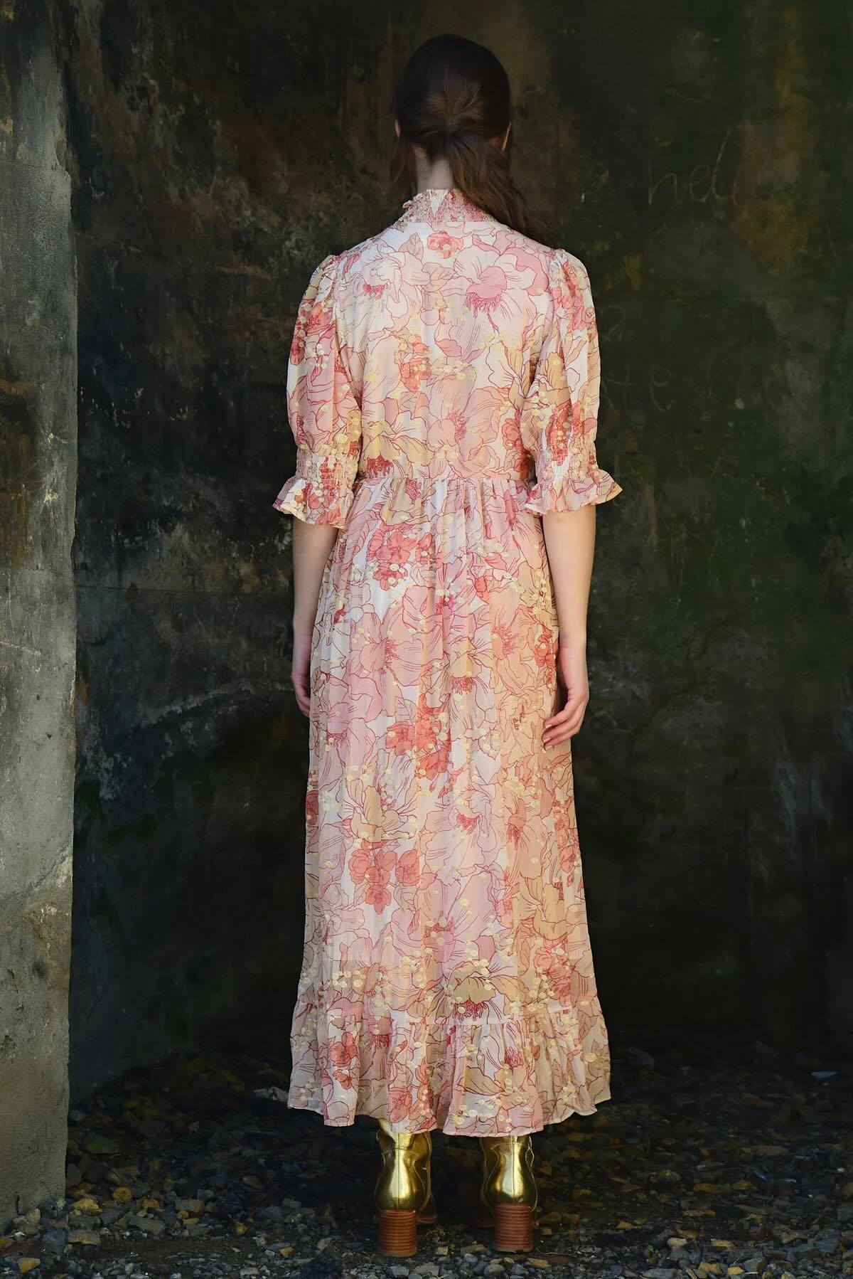 High Society Dress - Camellia Dream