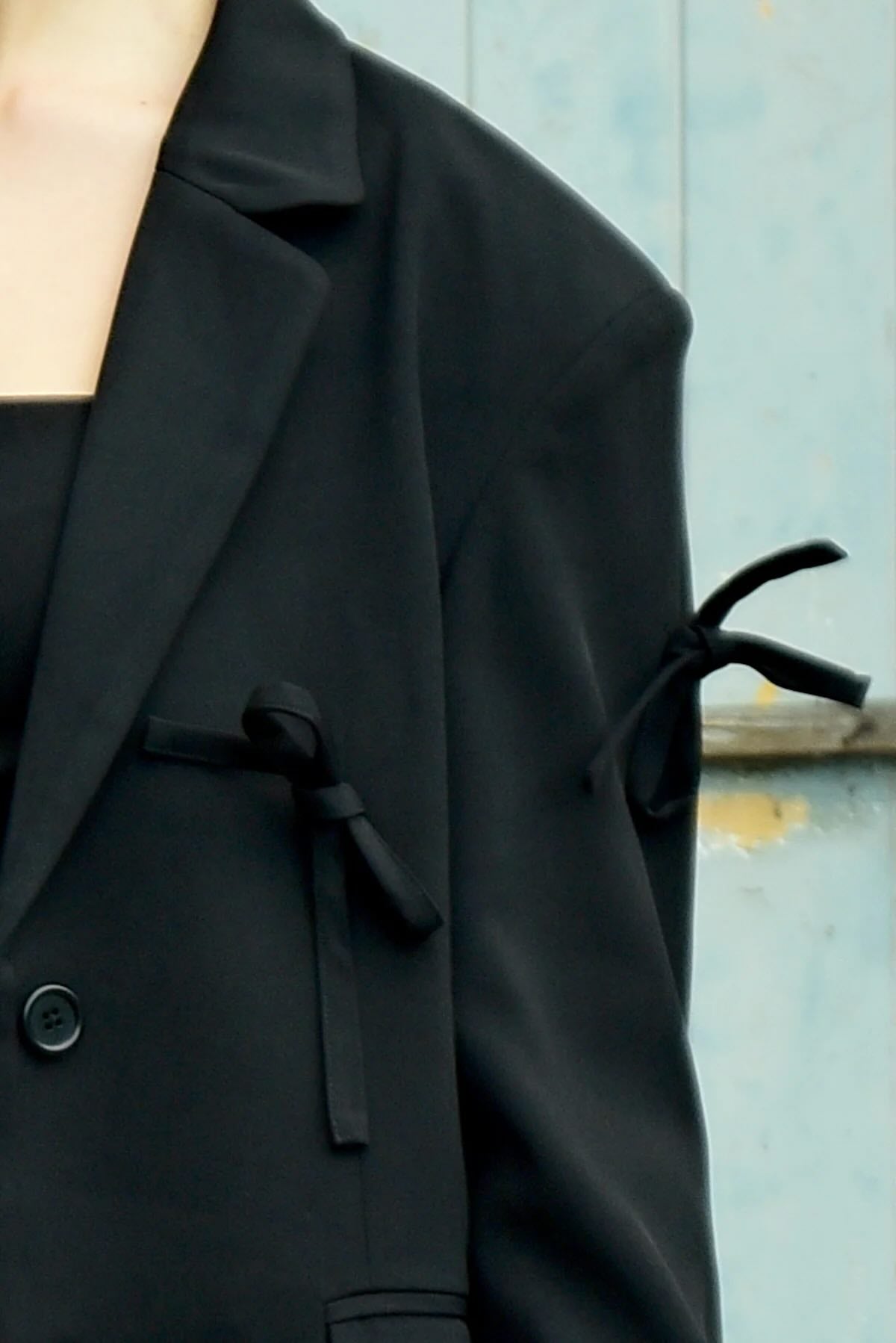 Say It Isn't Bow Blazer