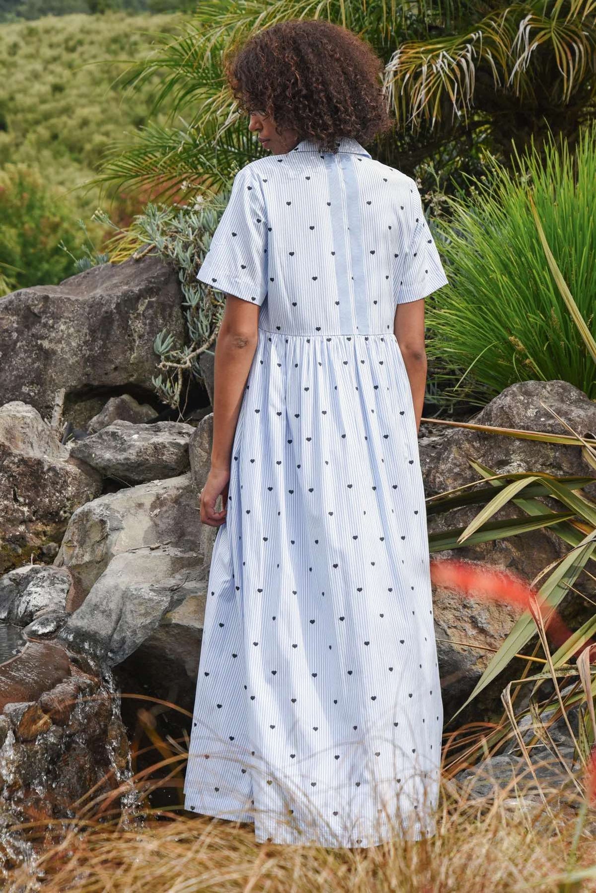 Follow Your Heart Dress - Blue