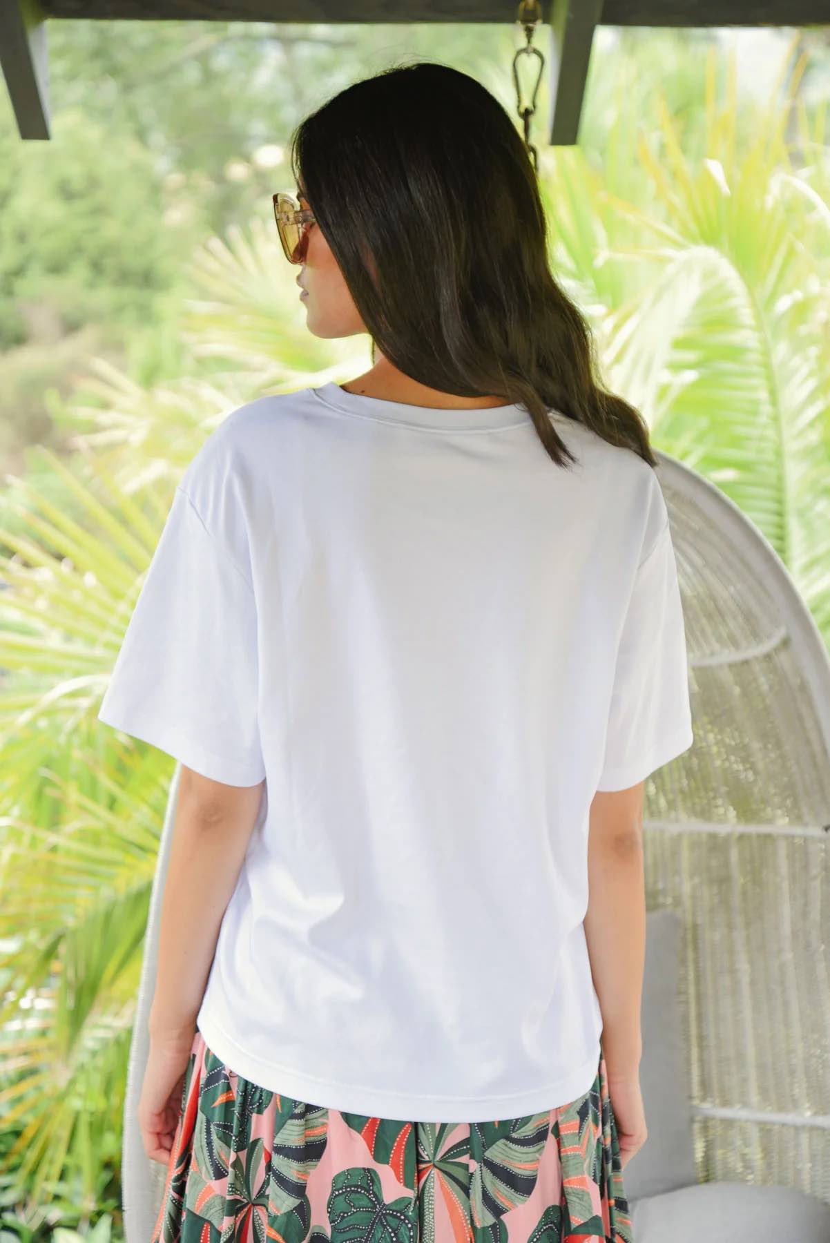Gotta Bow T-Shirt - White & Black