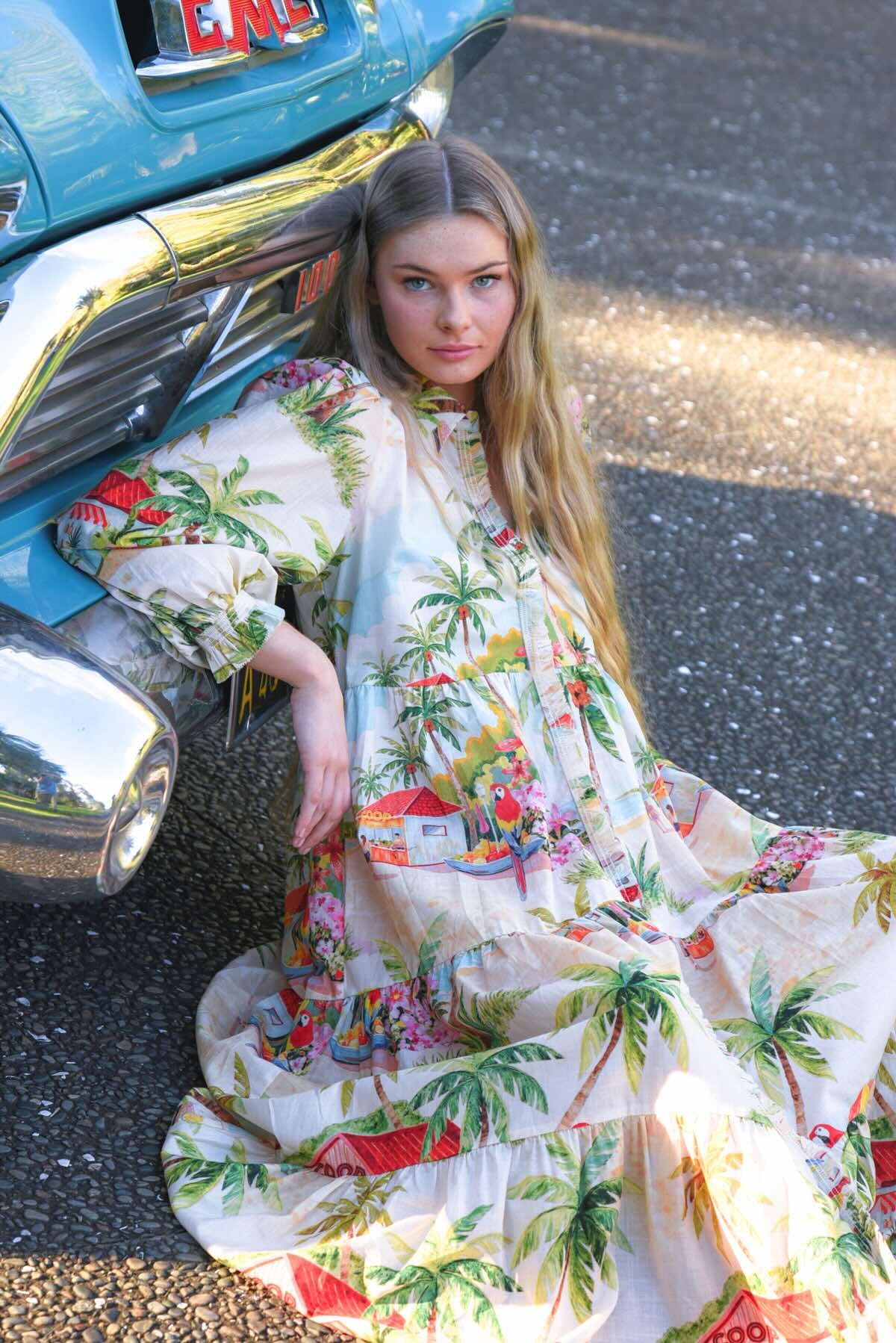 Picot-A- Boo Dress