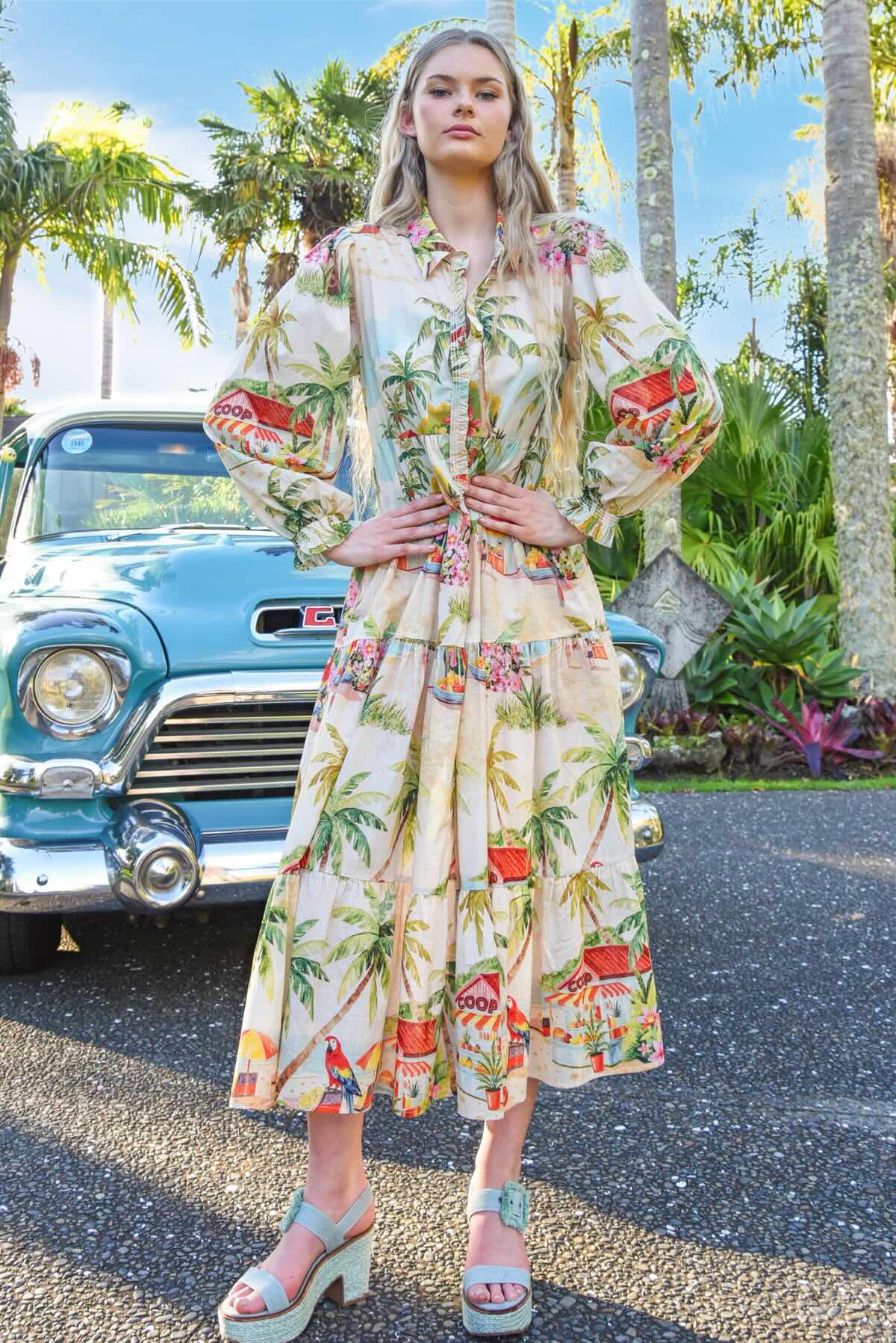 Picot-A- Boo Dress