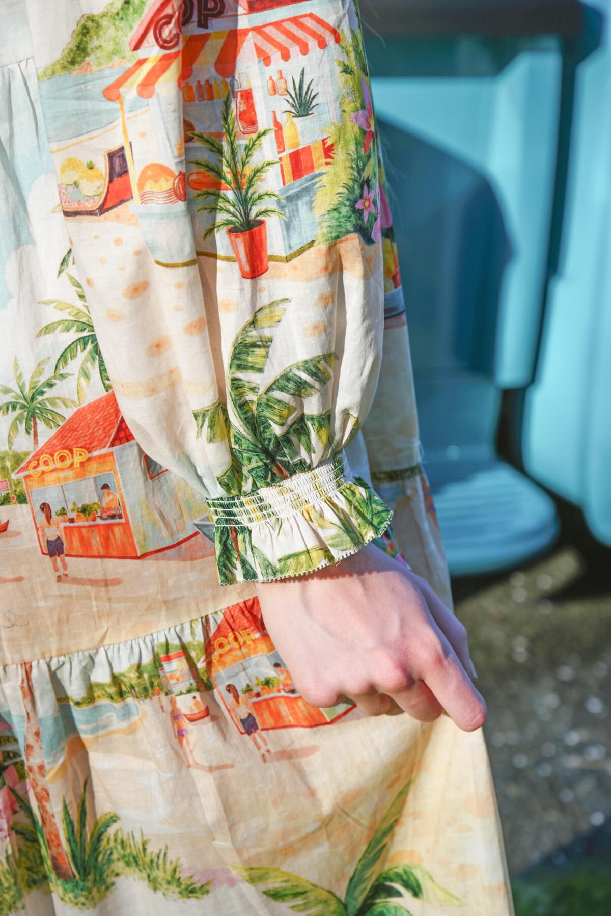 Picot-A- Boo Dress