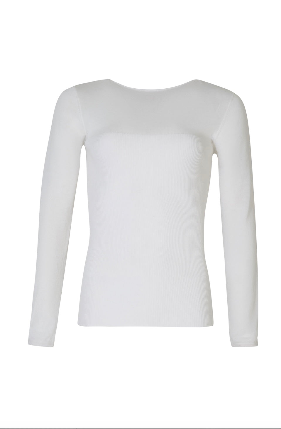 A Little Knit Top - Ivory