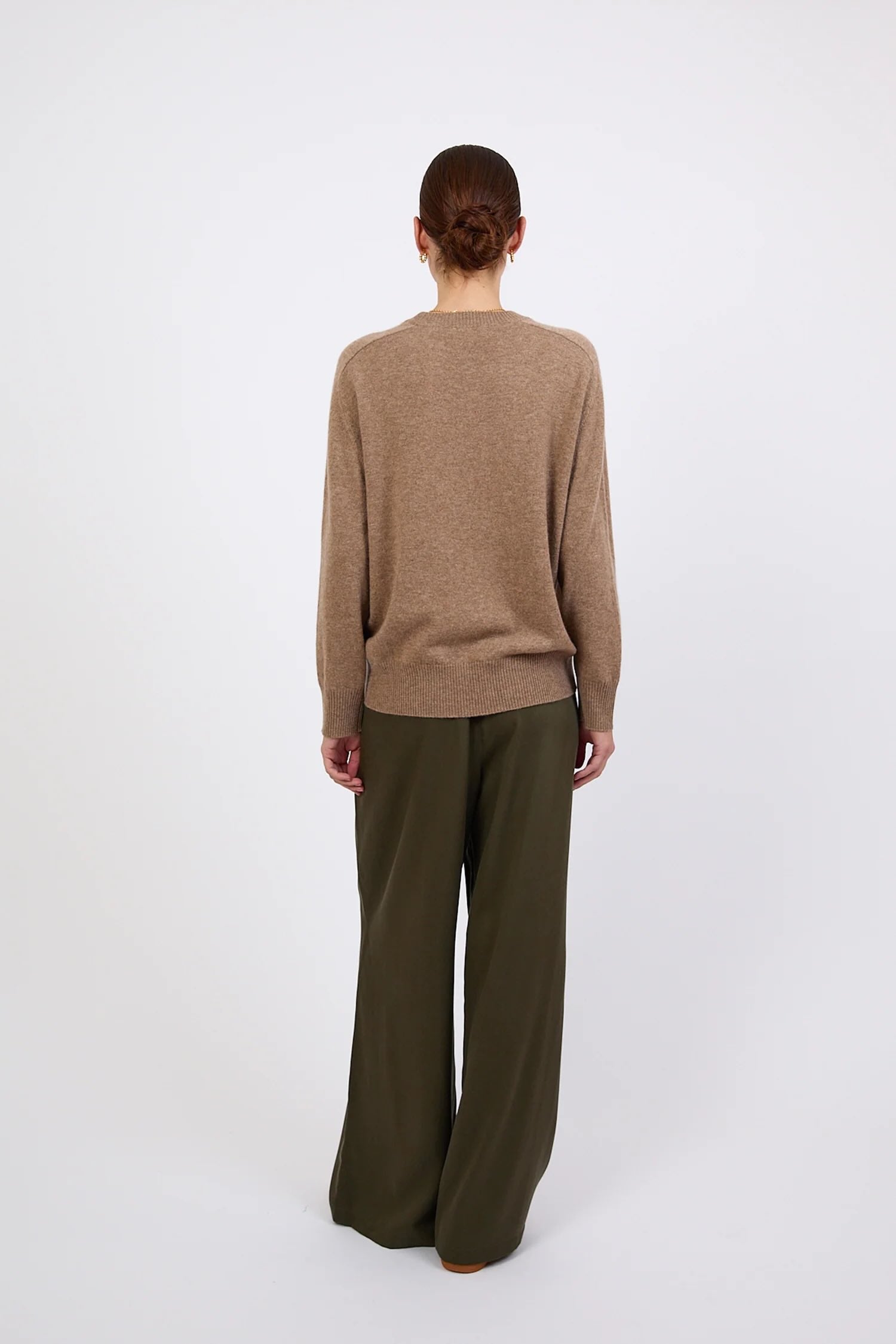 Cashmere Crew - Nutmeg