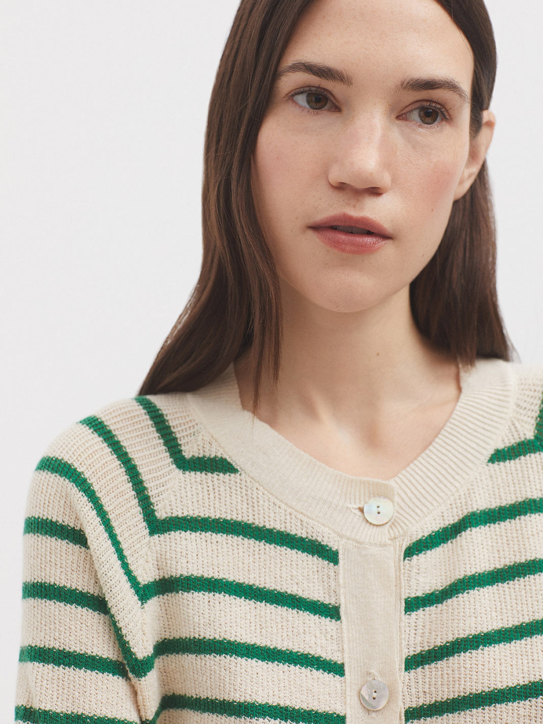 Striped Cardigan