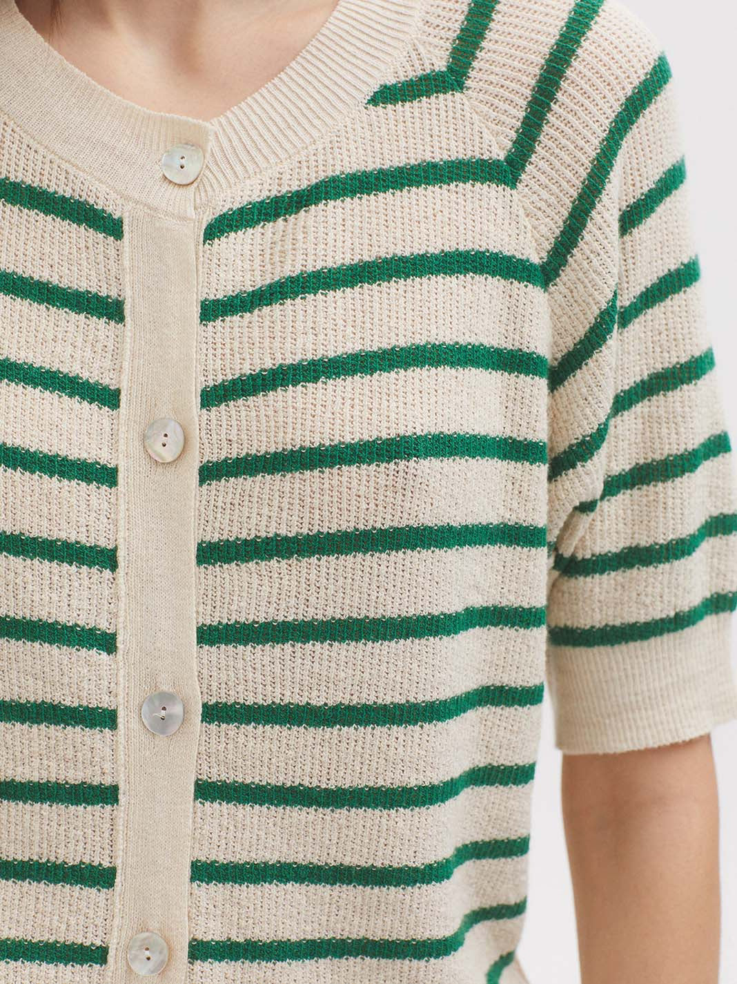 Striped Cardigan