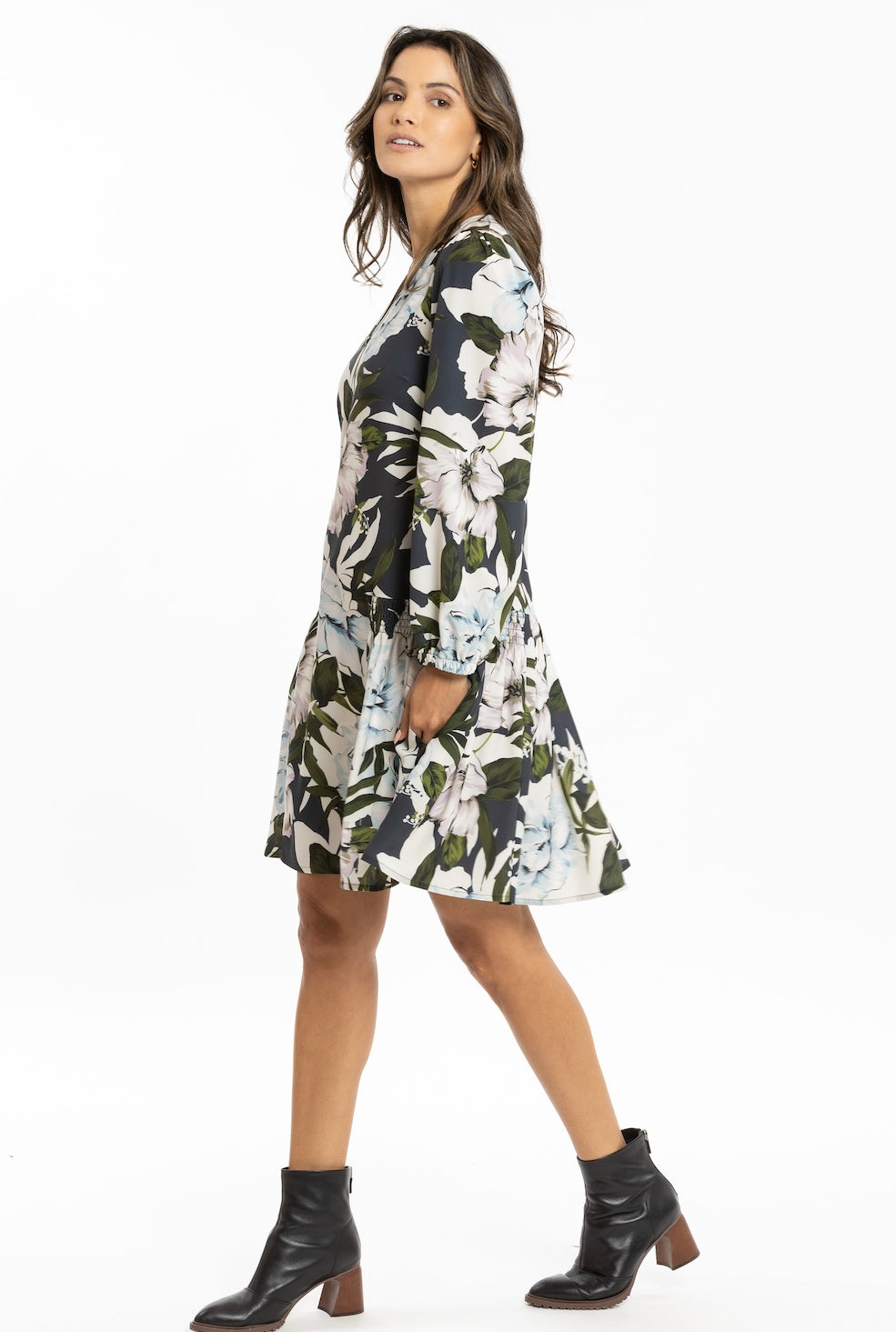 Como Panelled Swing Dress