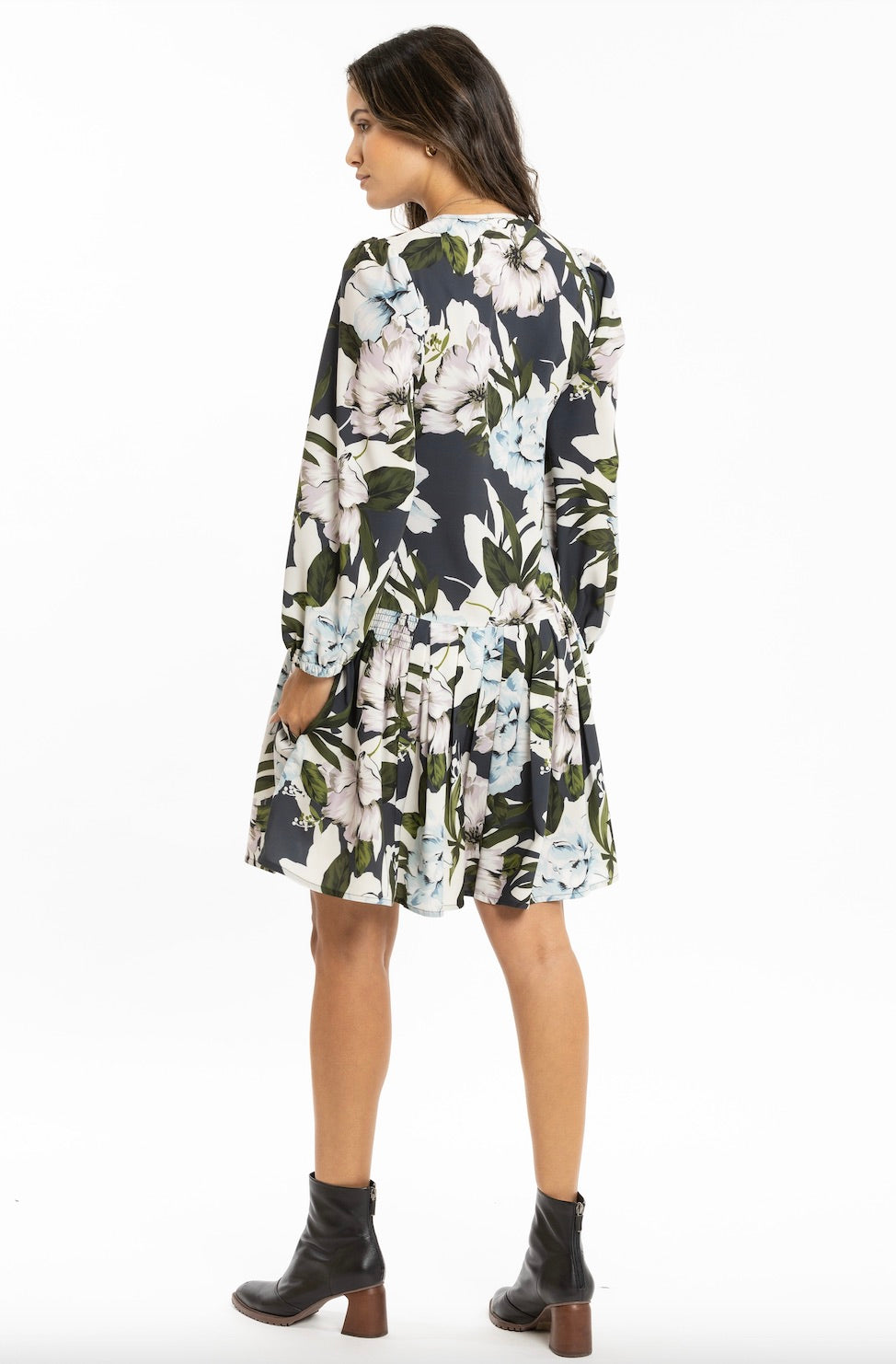 Como Panelled Swing Dress