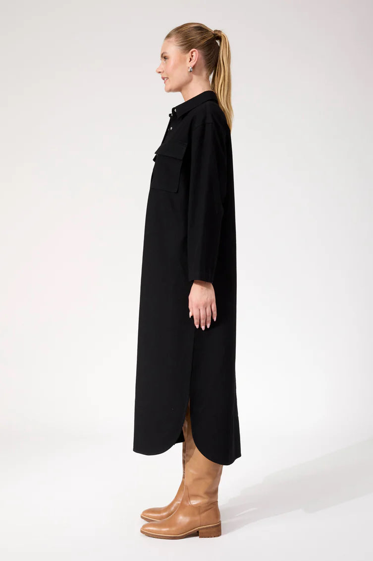 Denver Denim Shirt Dress