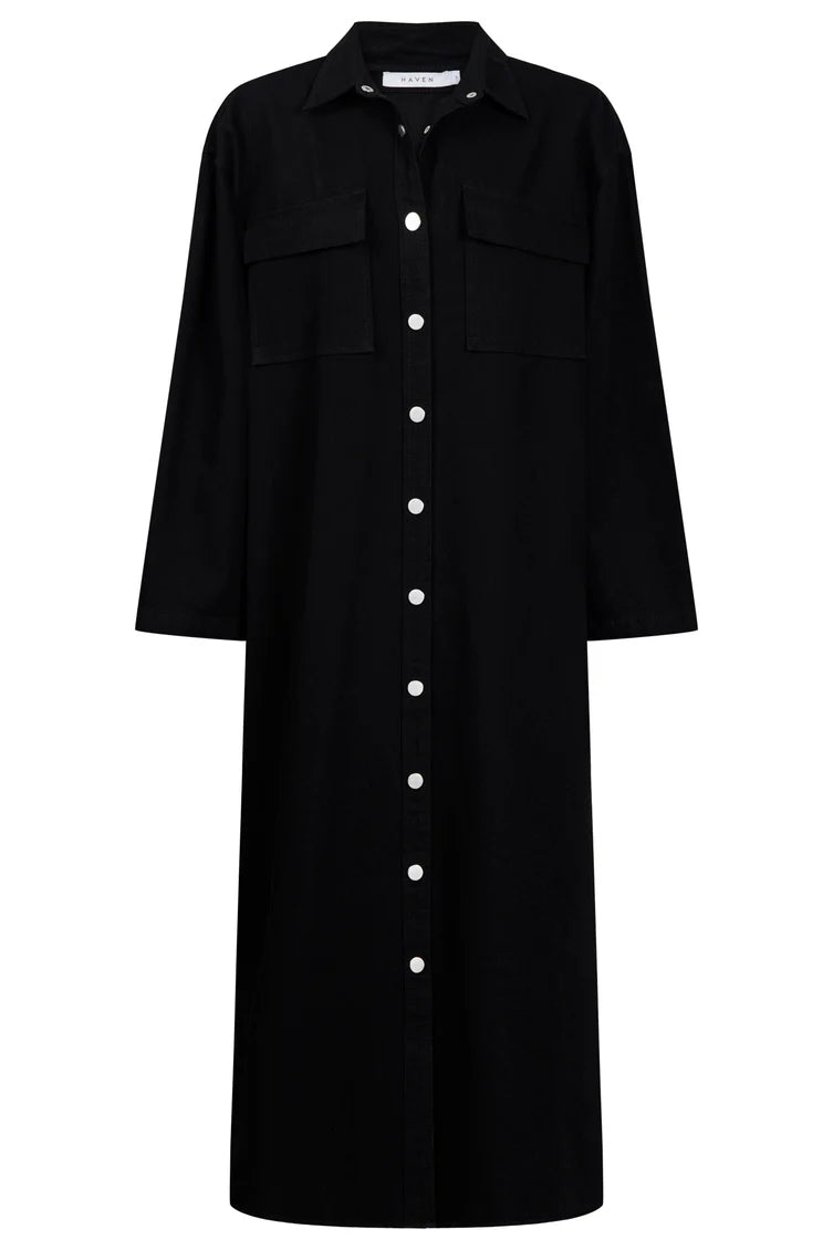 Denver Denim Shirt Dress
