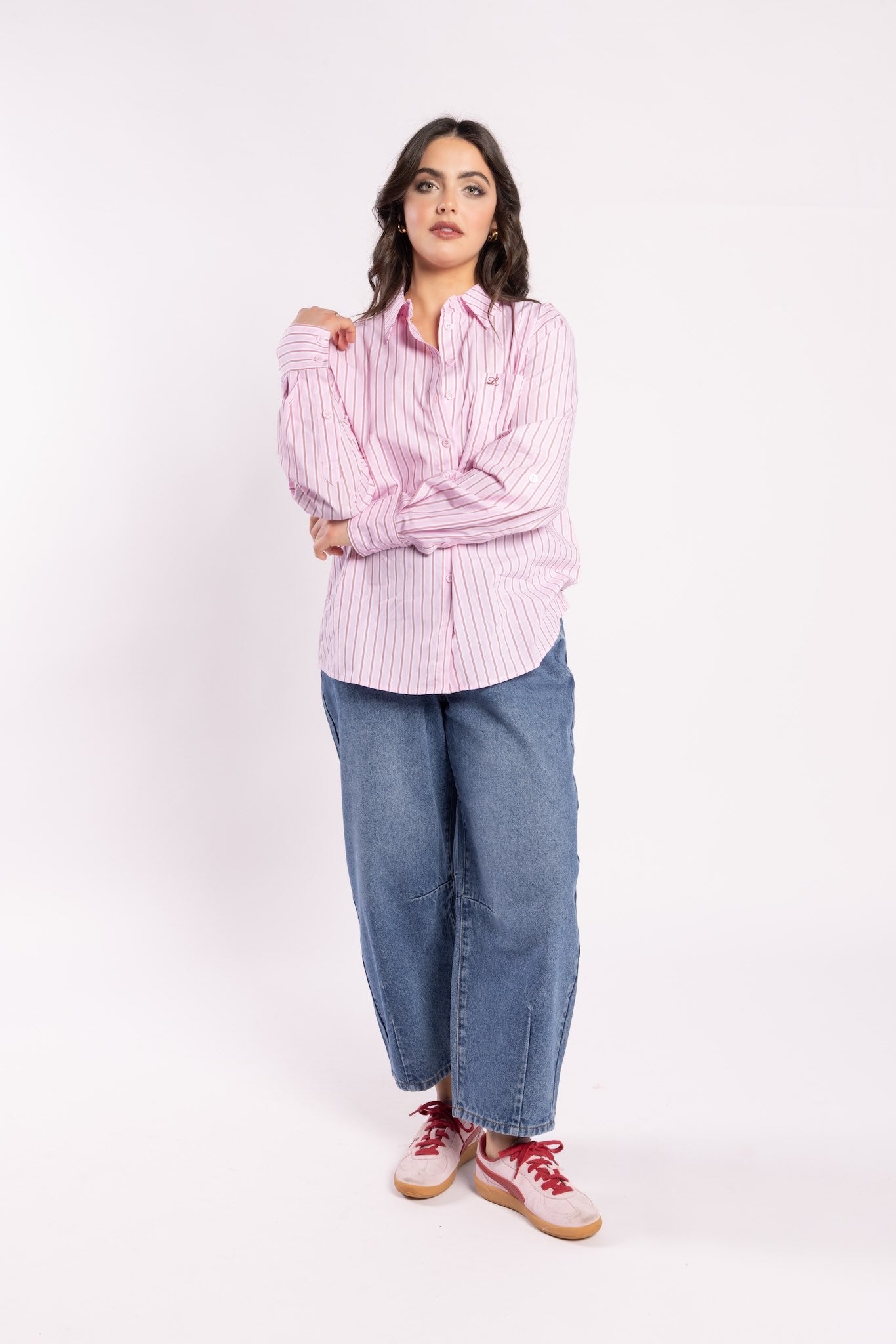 The Shirt - Pink Stripe