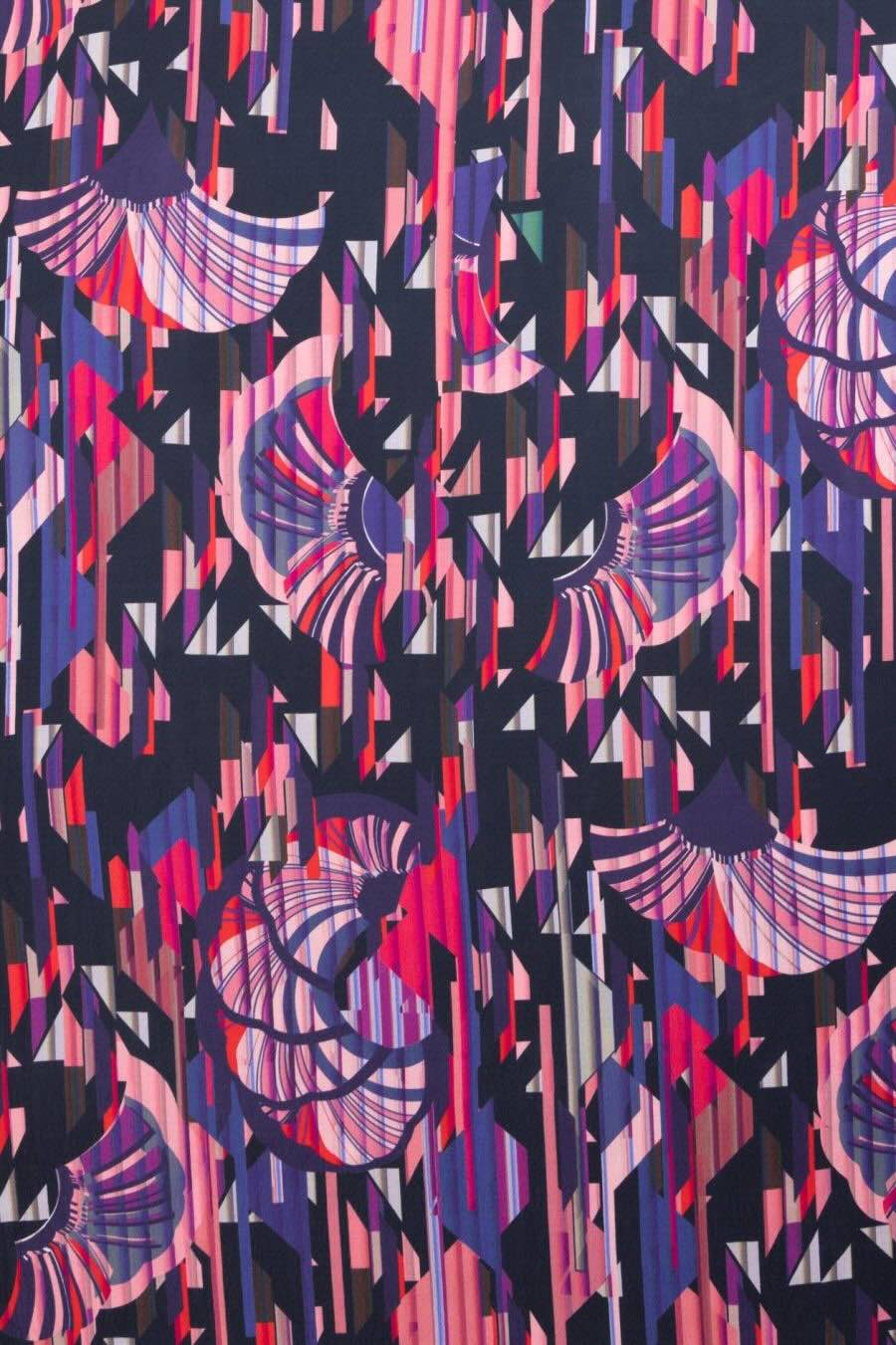 Florence Panelled Midaxi - Geo Print