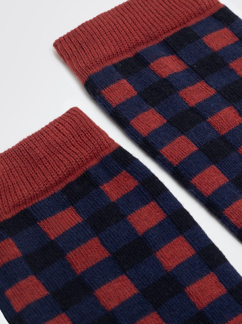 Nice things Gingham Socks