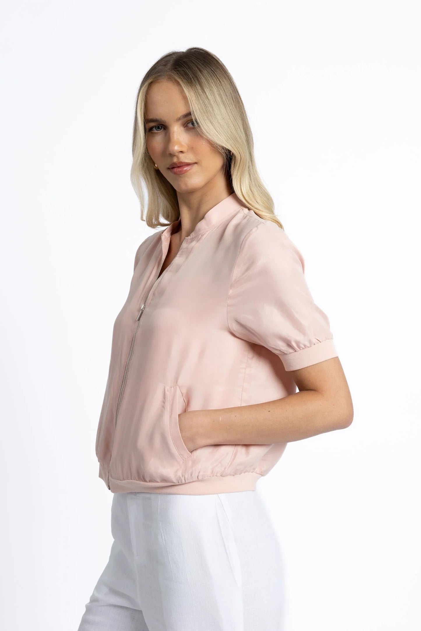 Harper Jacket - Soft Pink