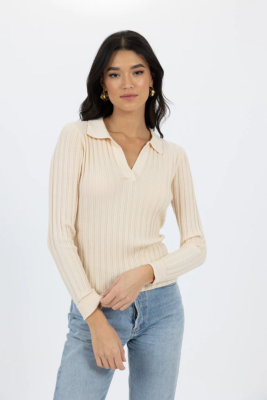 Elise Top AW24 - Cream